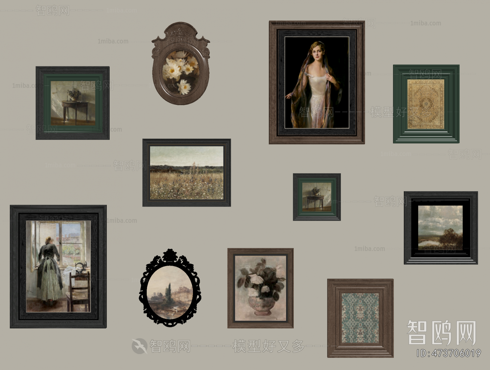 French Style Painting