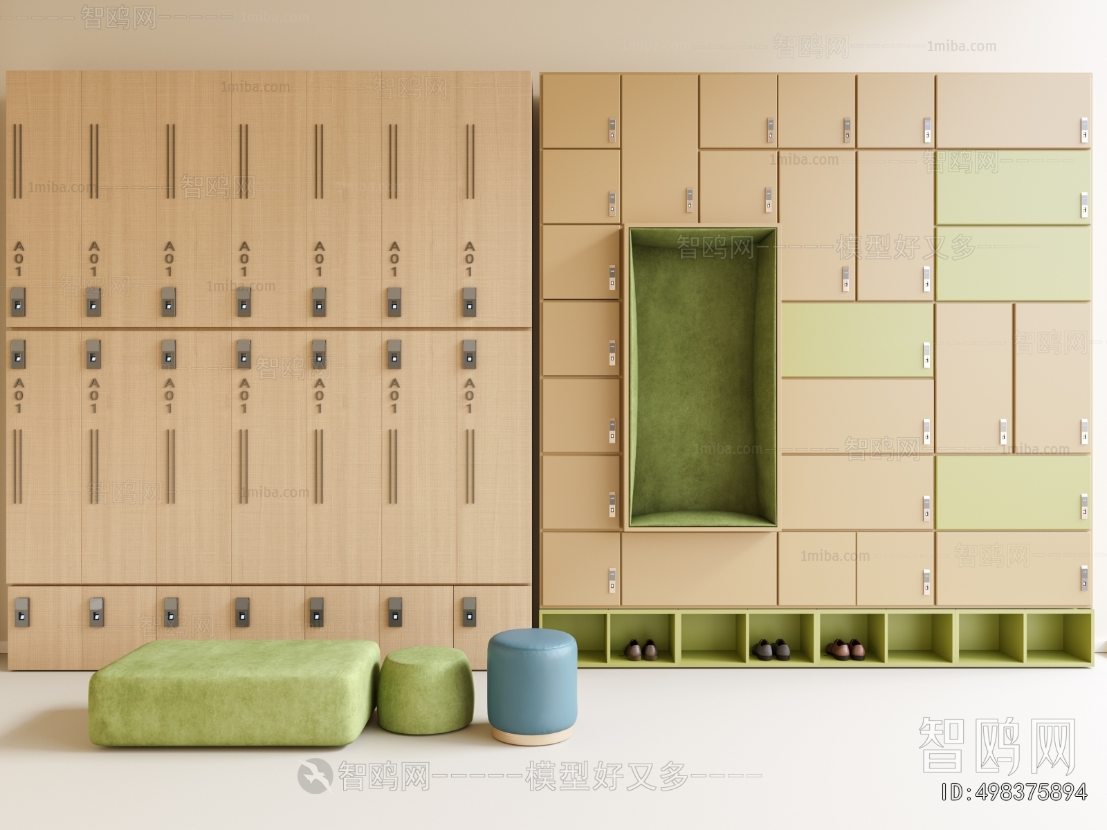 Modern Public Cabinet/lock Cabinet