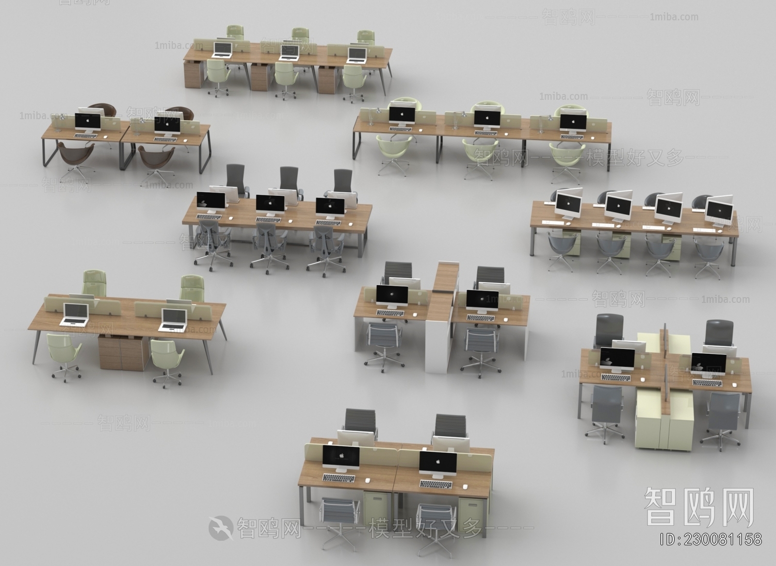 Modern Office Desk And Chair