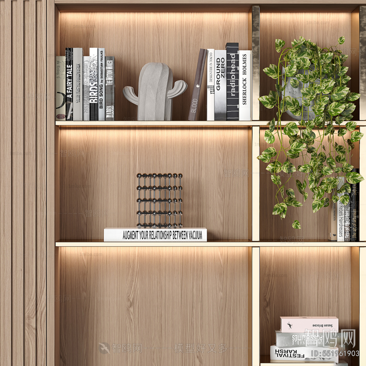 Modern Bookshelf