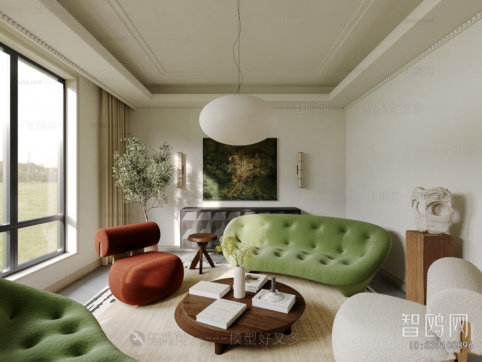 French Style A Living Room