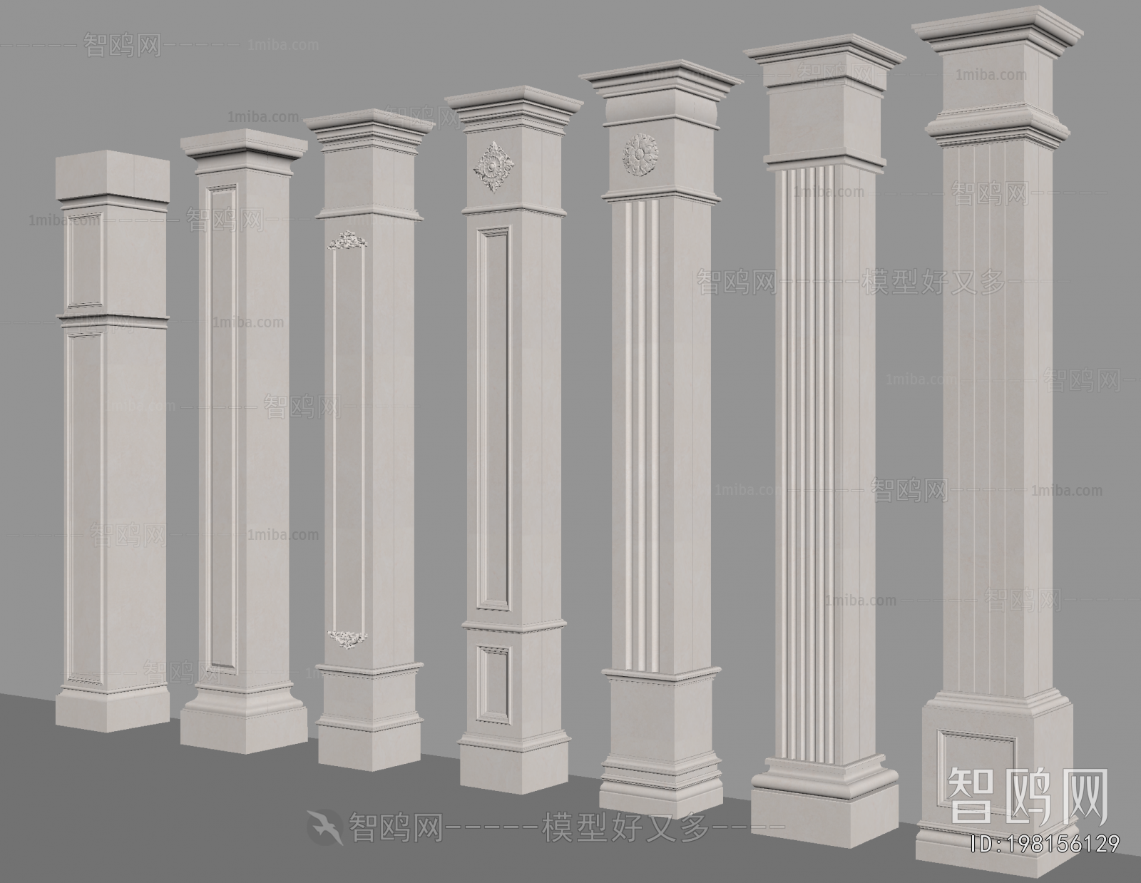 European Style Roman Pillar