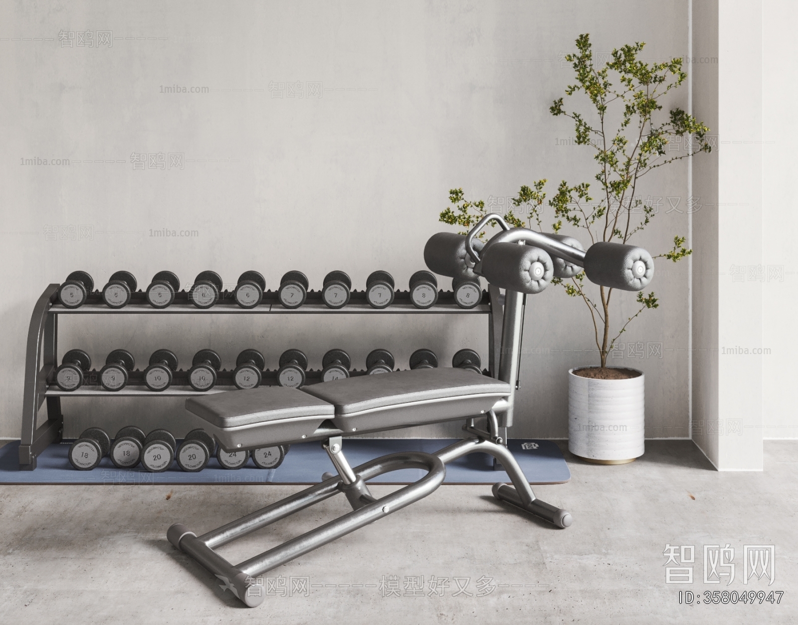 Modern Fitness Equipment