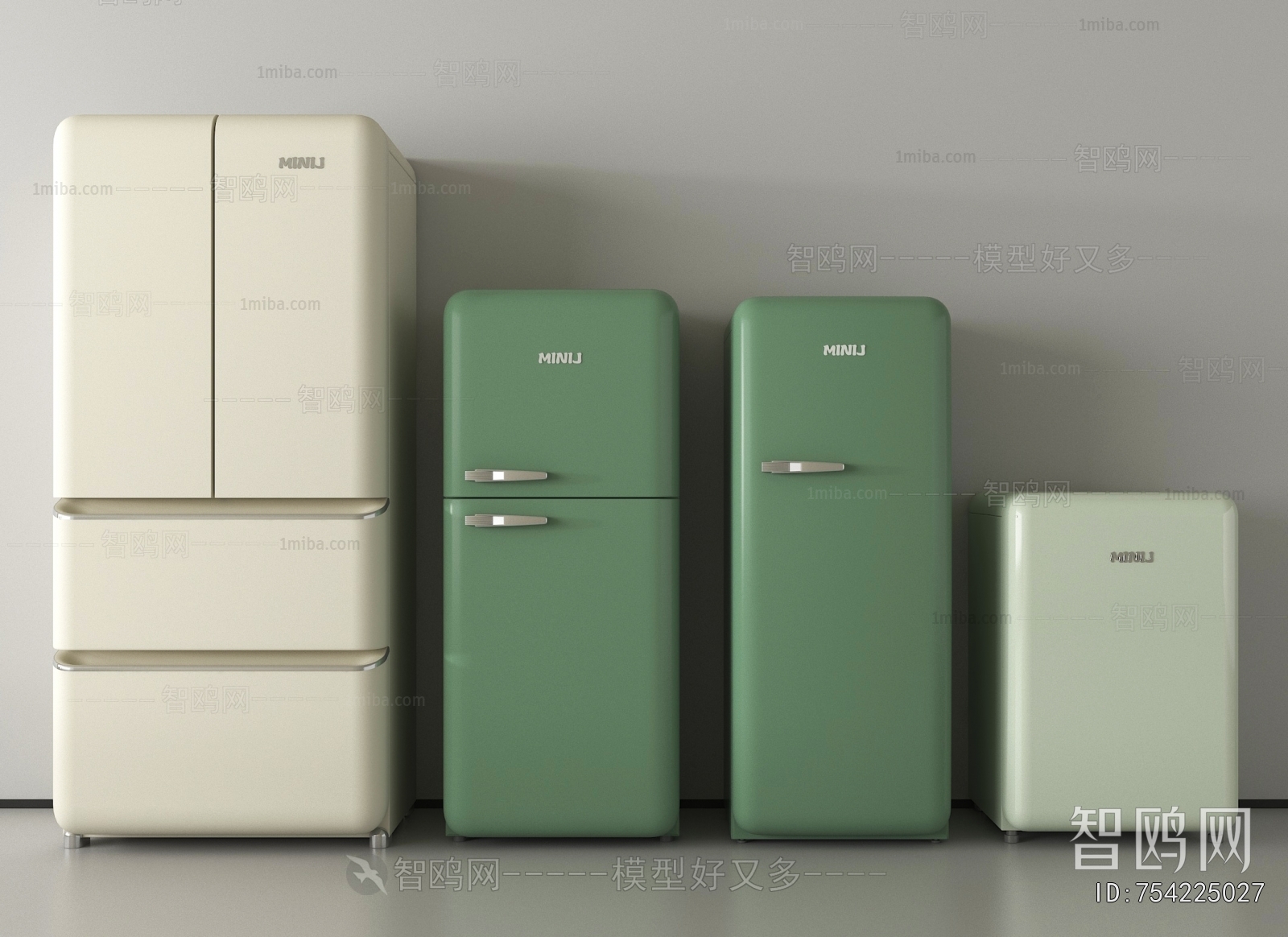 French Style Home Appliance Refrigerator