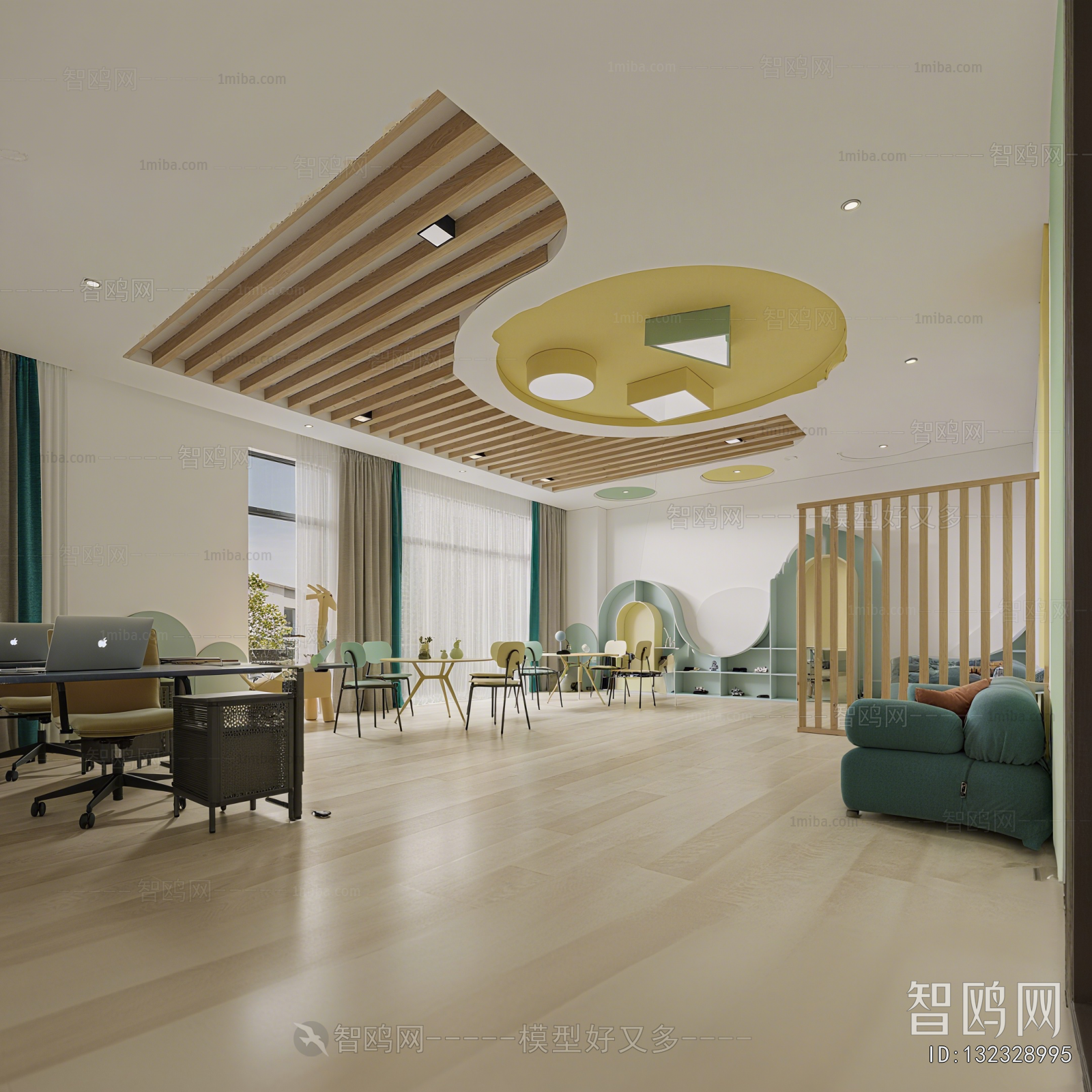 Modern Real Estate Sales Office