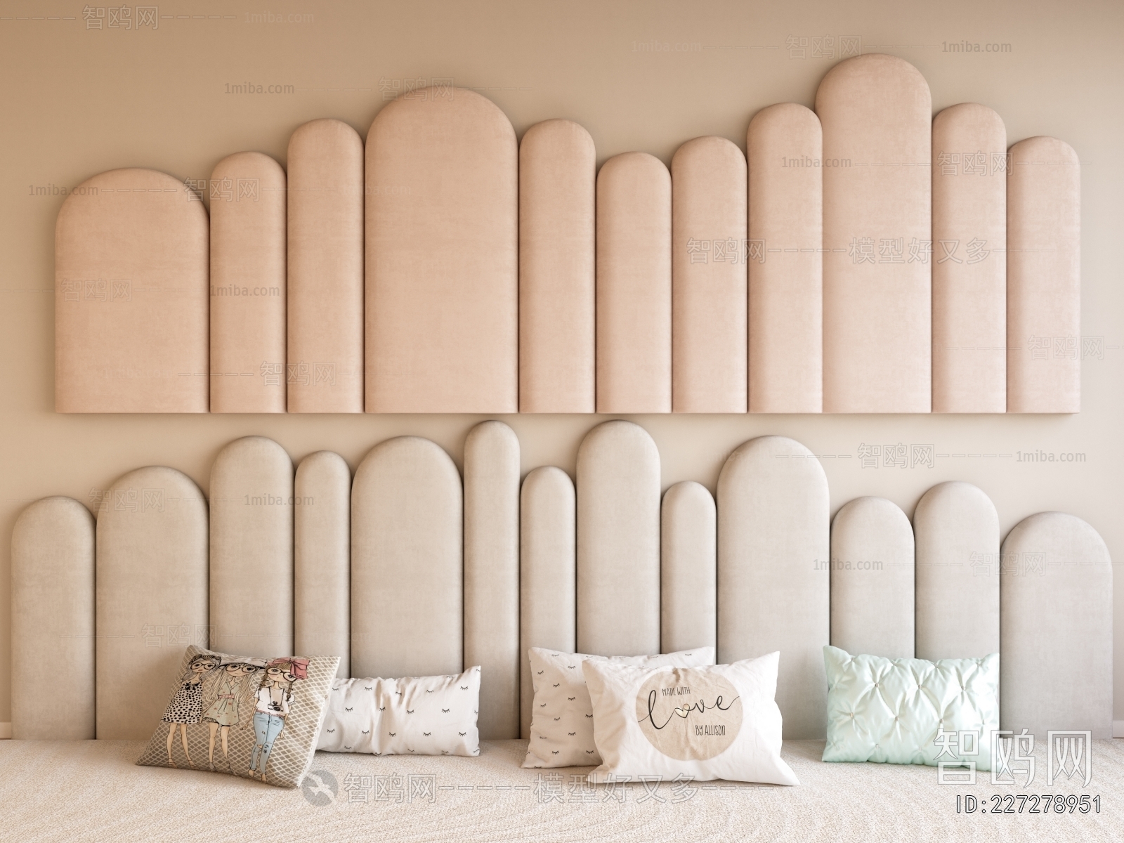 Modern Bedhead Back Rest