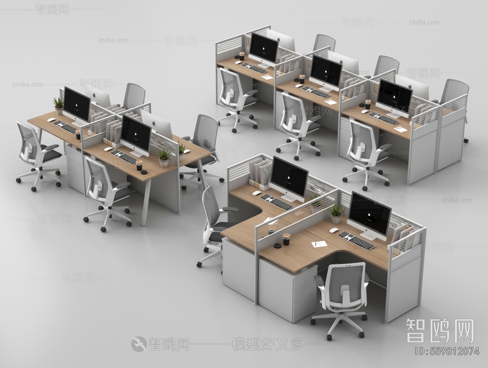 Modern Office Desk And Chair