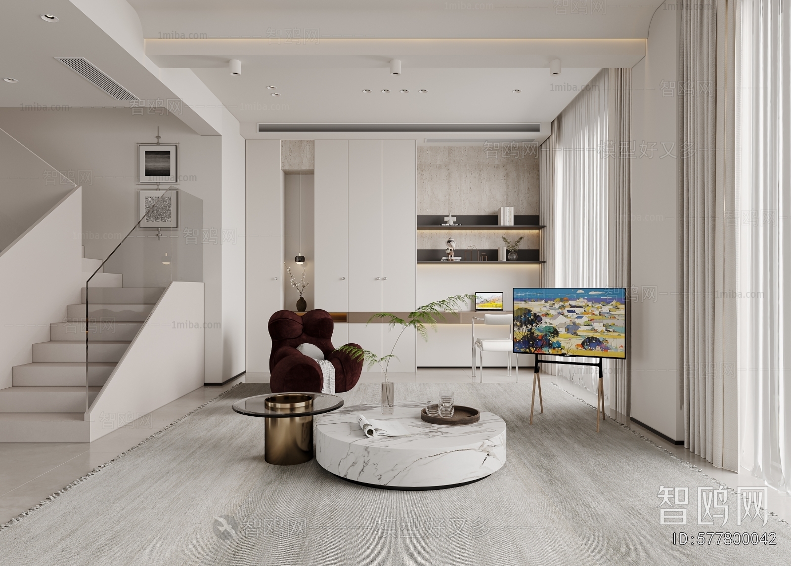 Modern A Living Room