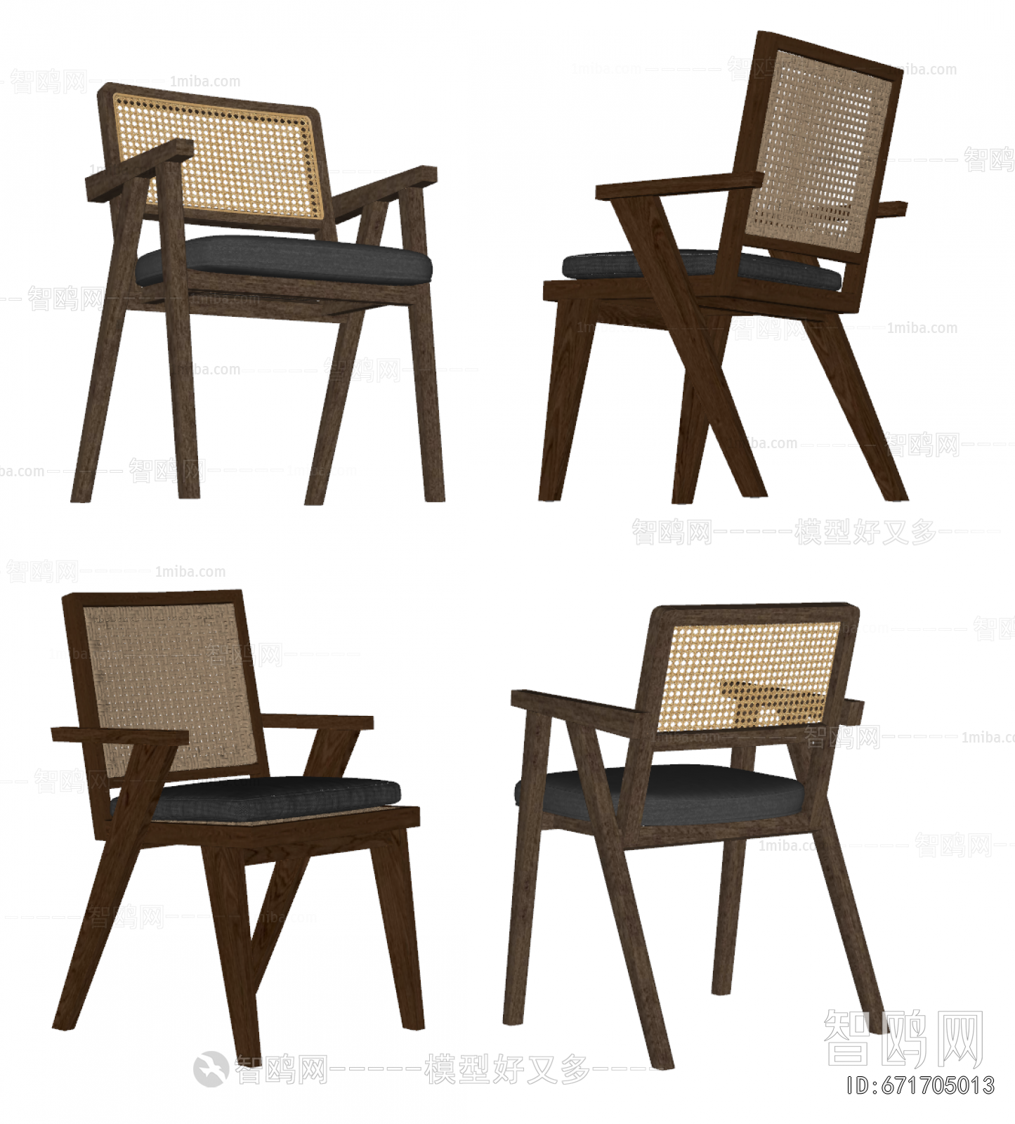 Wabi-sabi Style Dining Chair