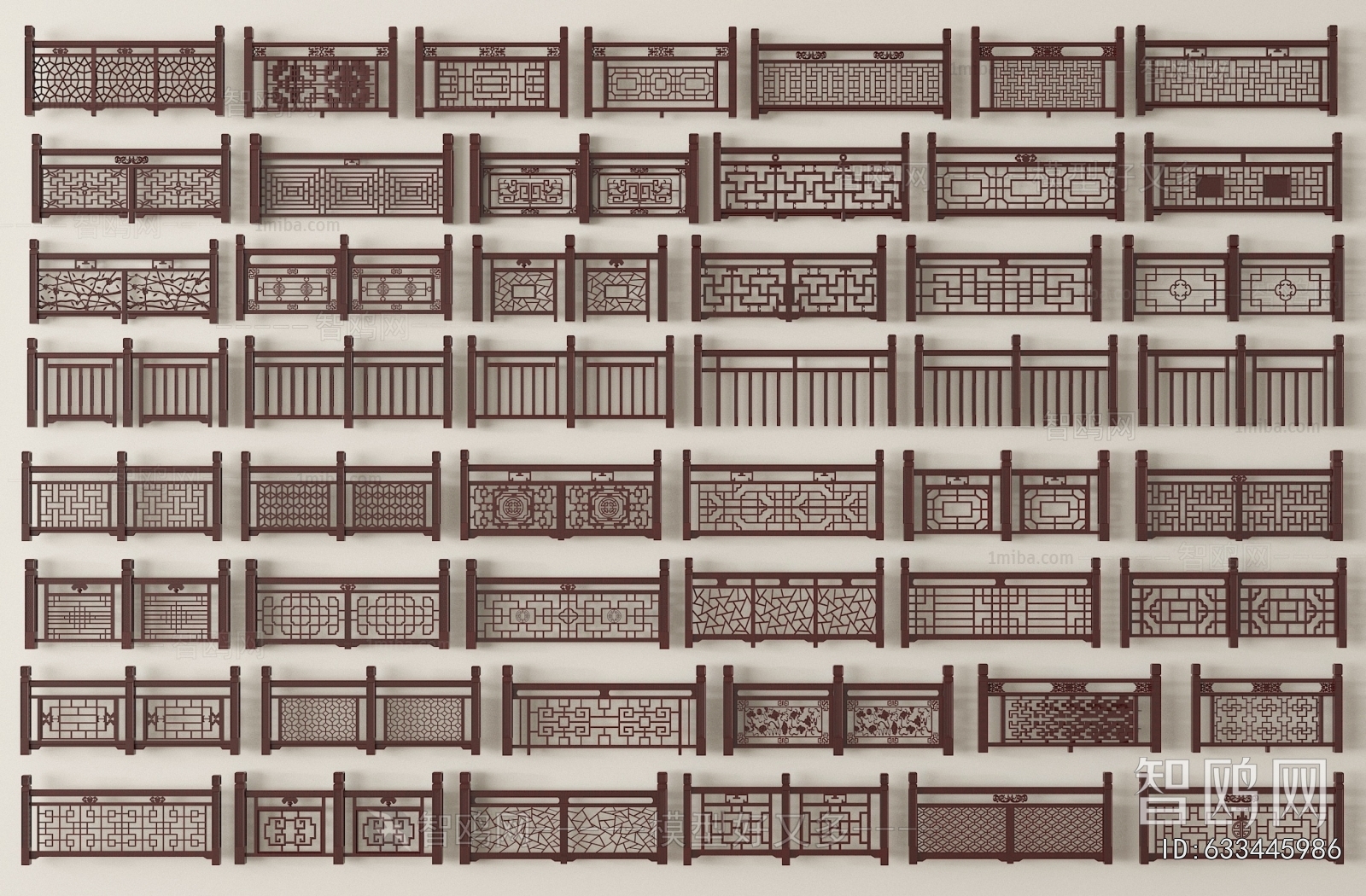 New Chinese Style Guardrail