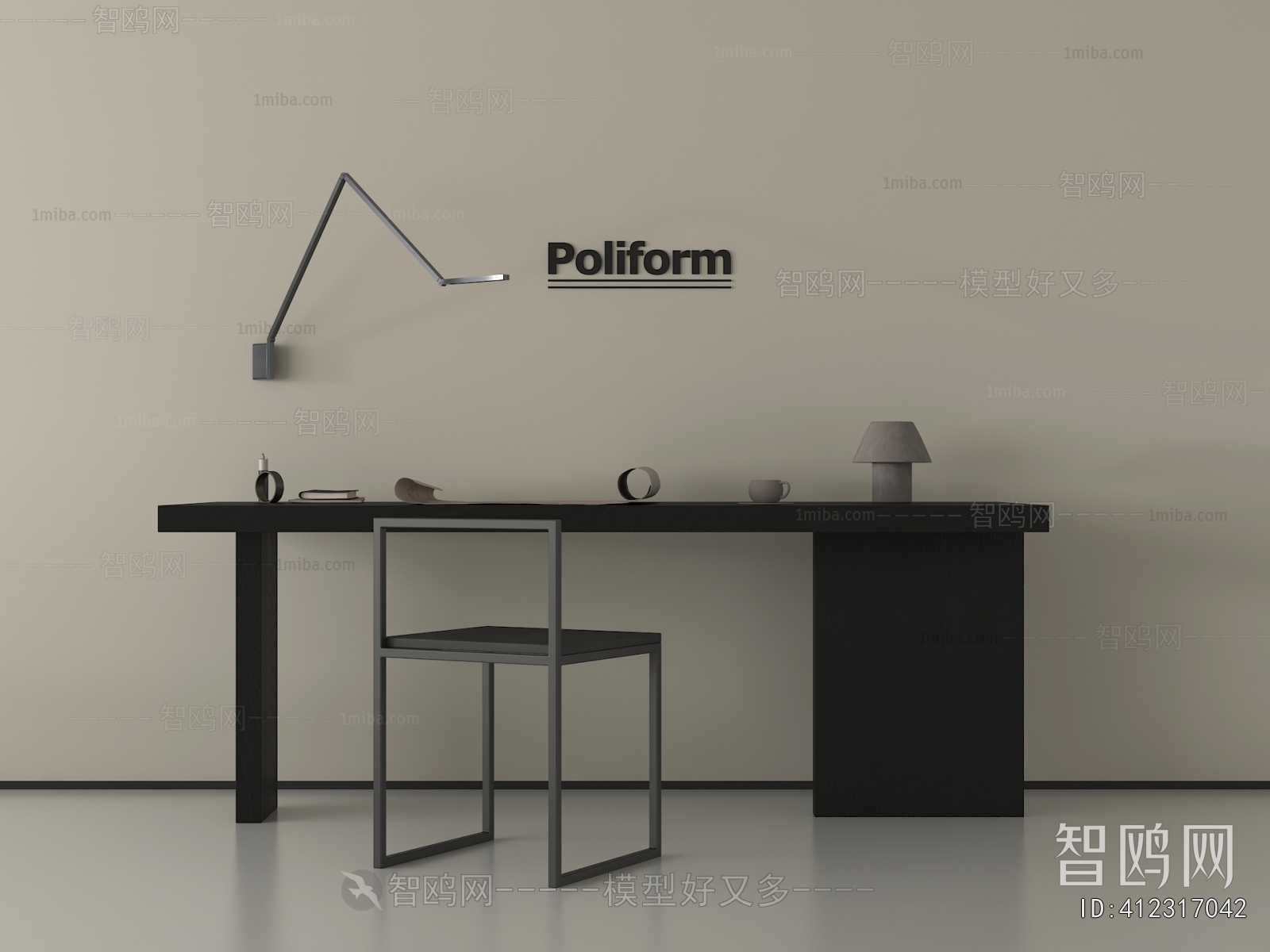 Modern Computer Desk And Chair