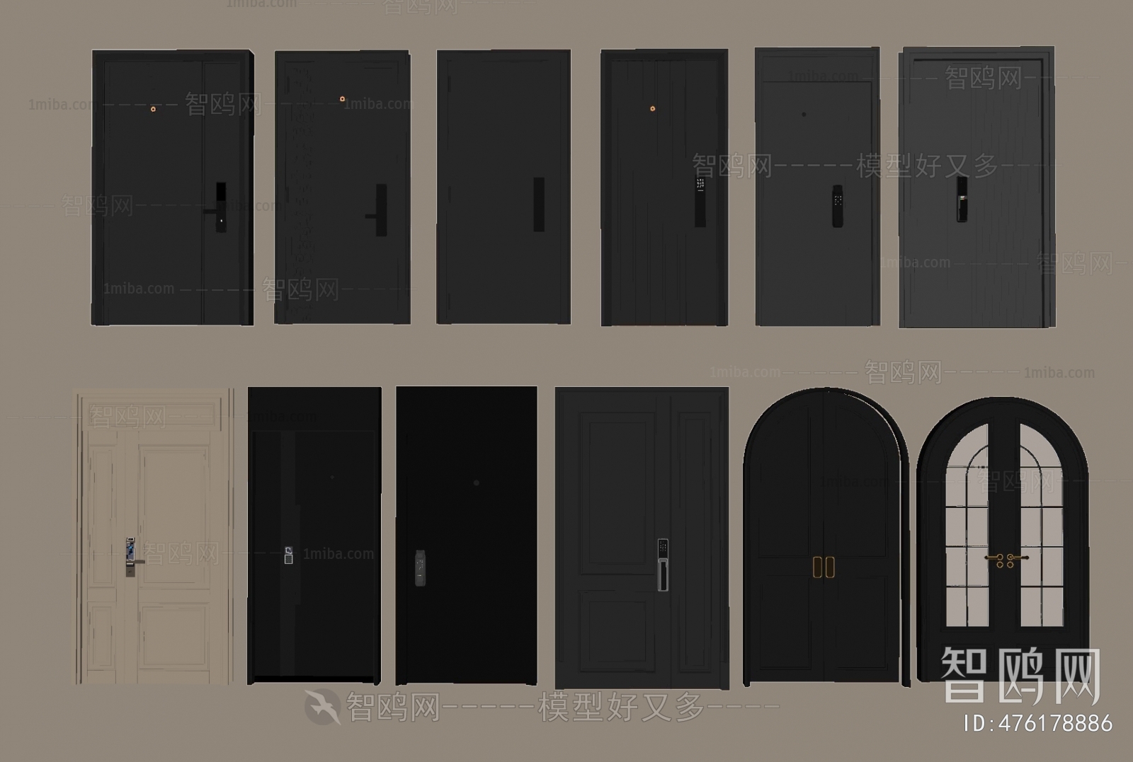 Modern Entrance Door