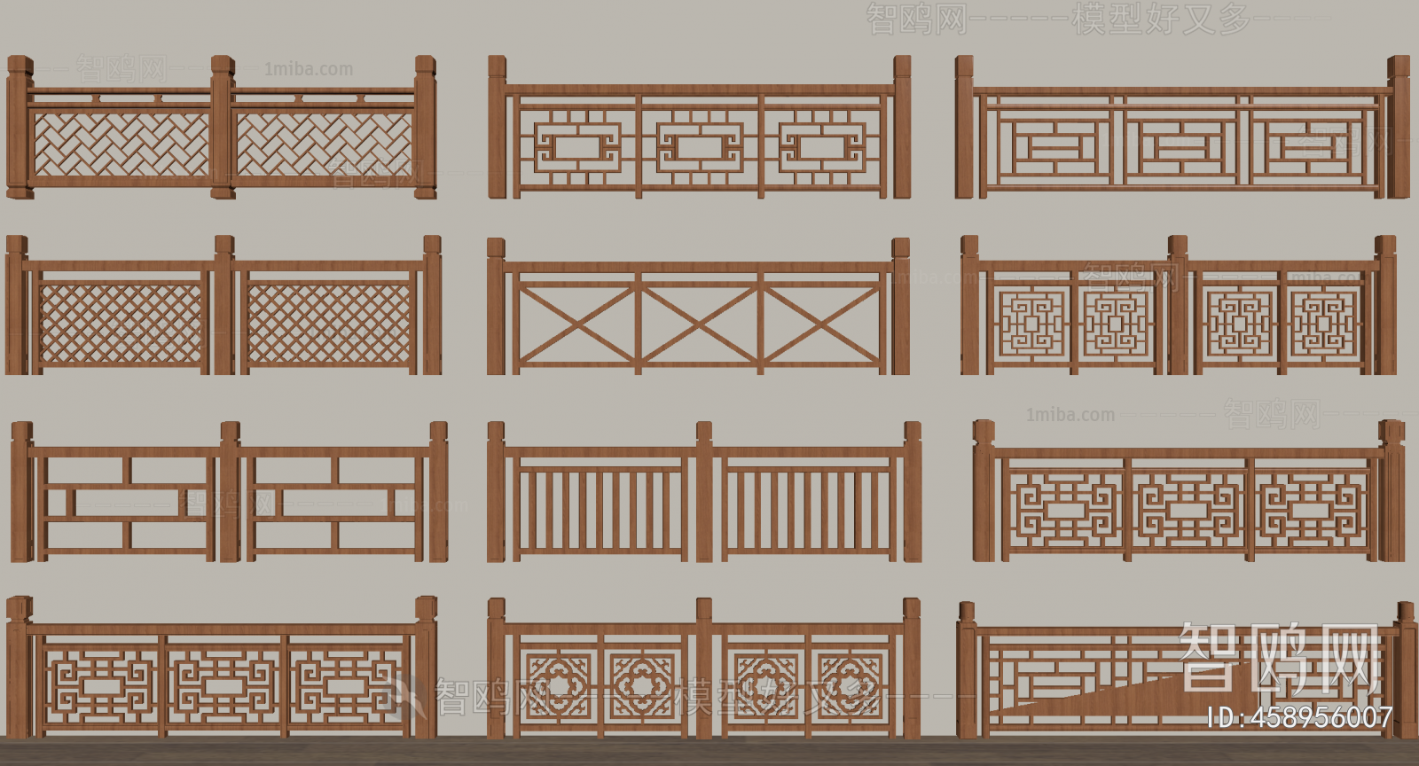 New Chinese Style Guardrail