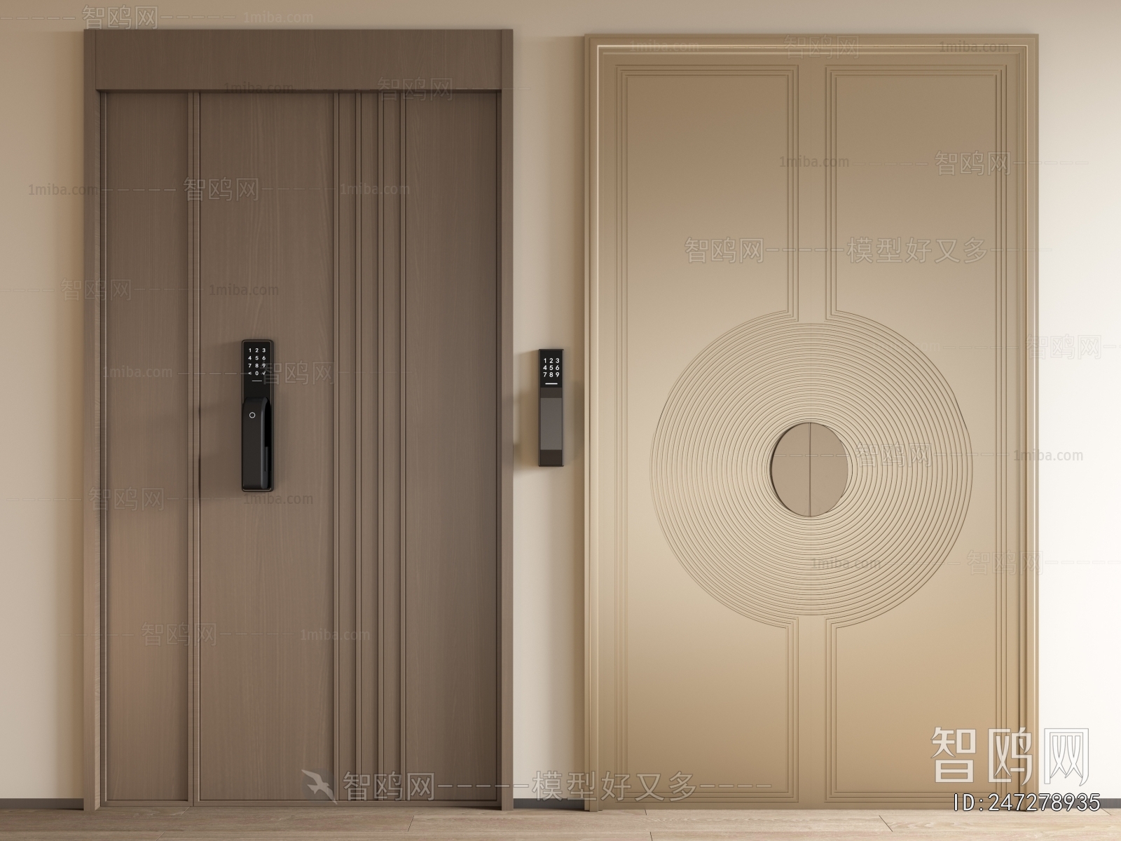 Modern Entrance Door