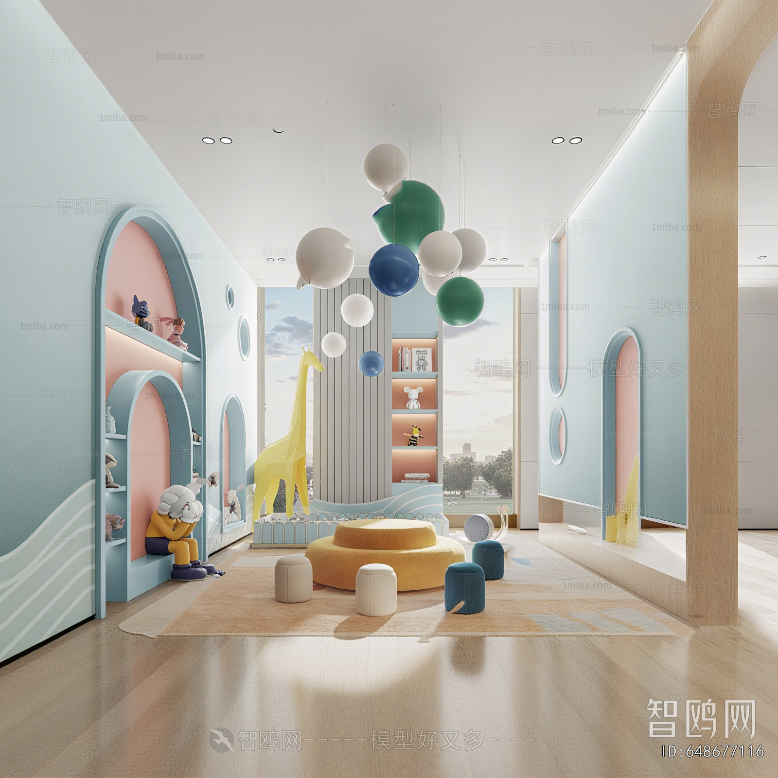 Modern Real Estate Sales Office