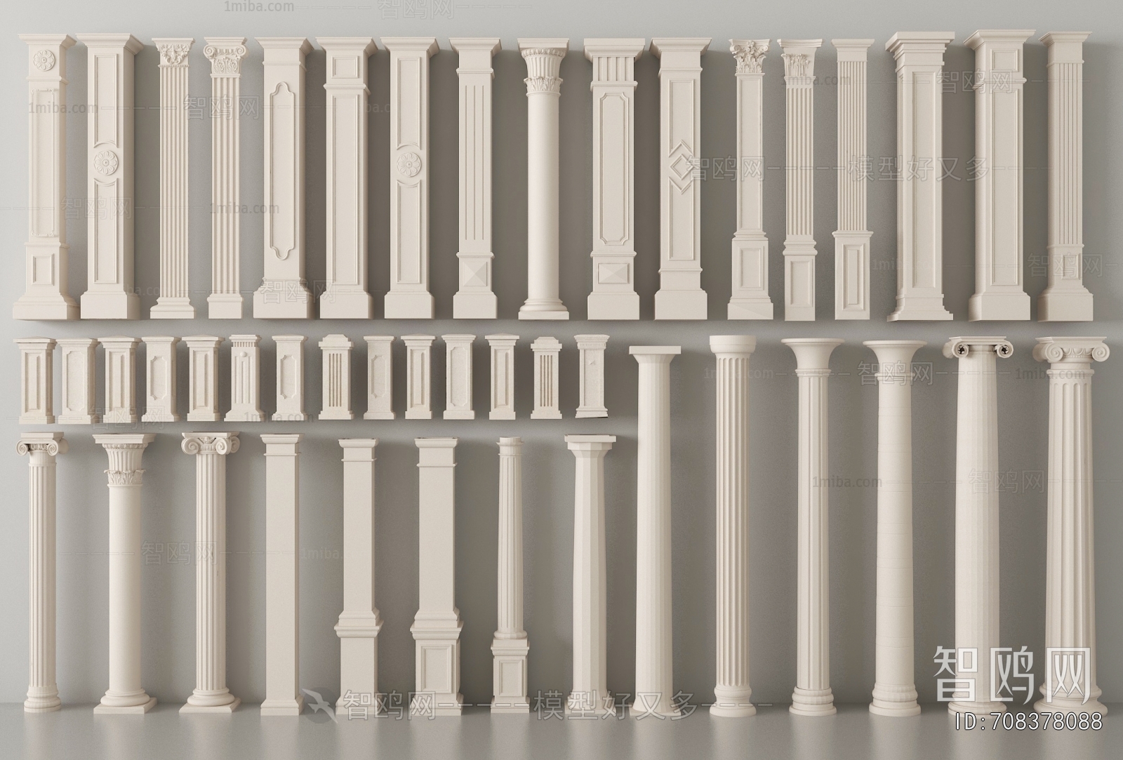 European Style Roman Pillar