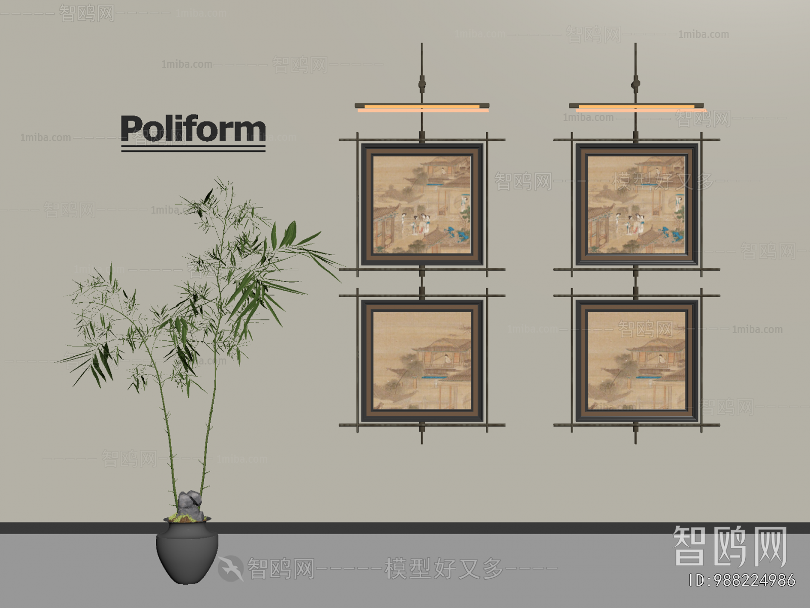 New Chinese Style Painting