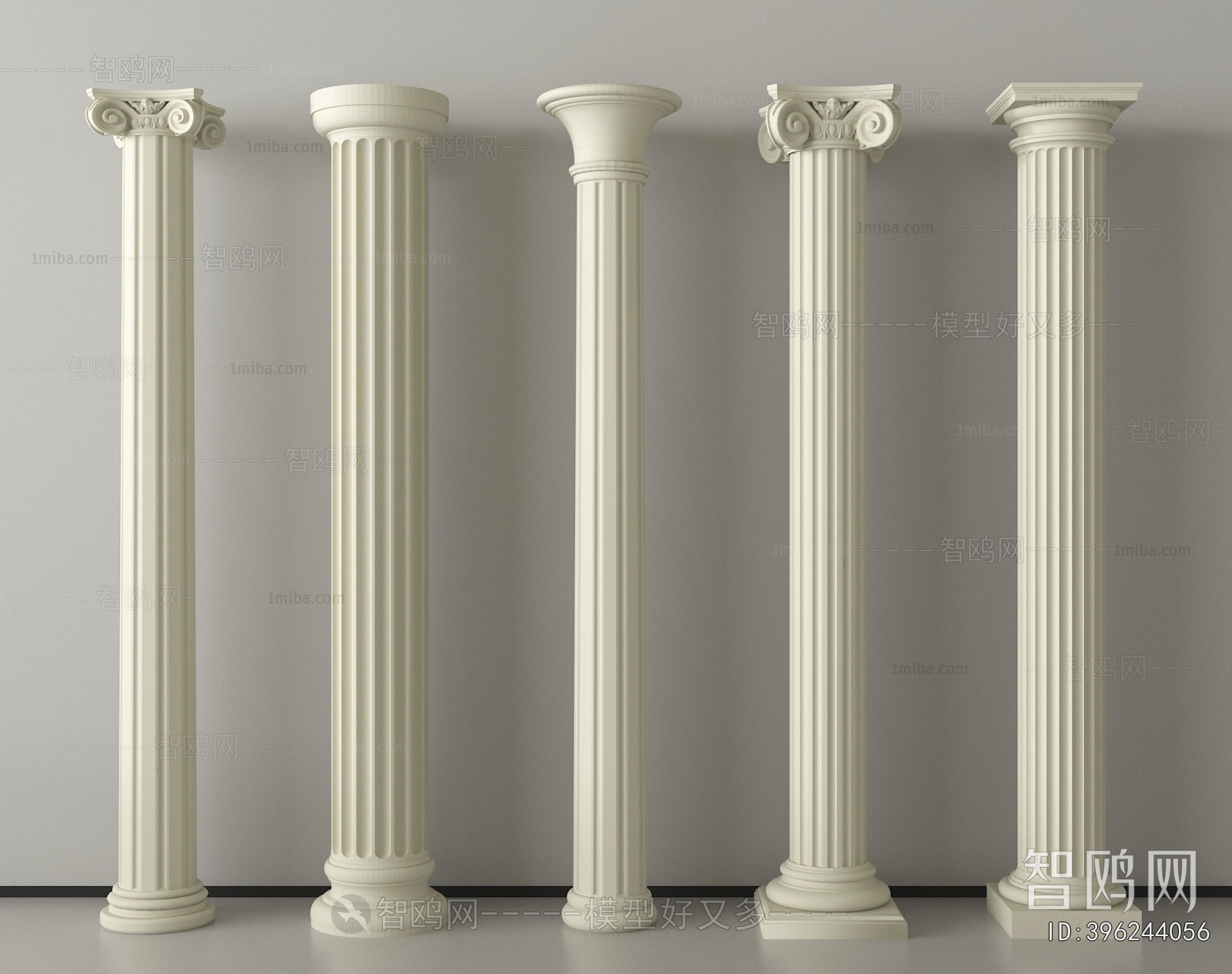 European Style Roman Pillar
