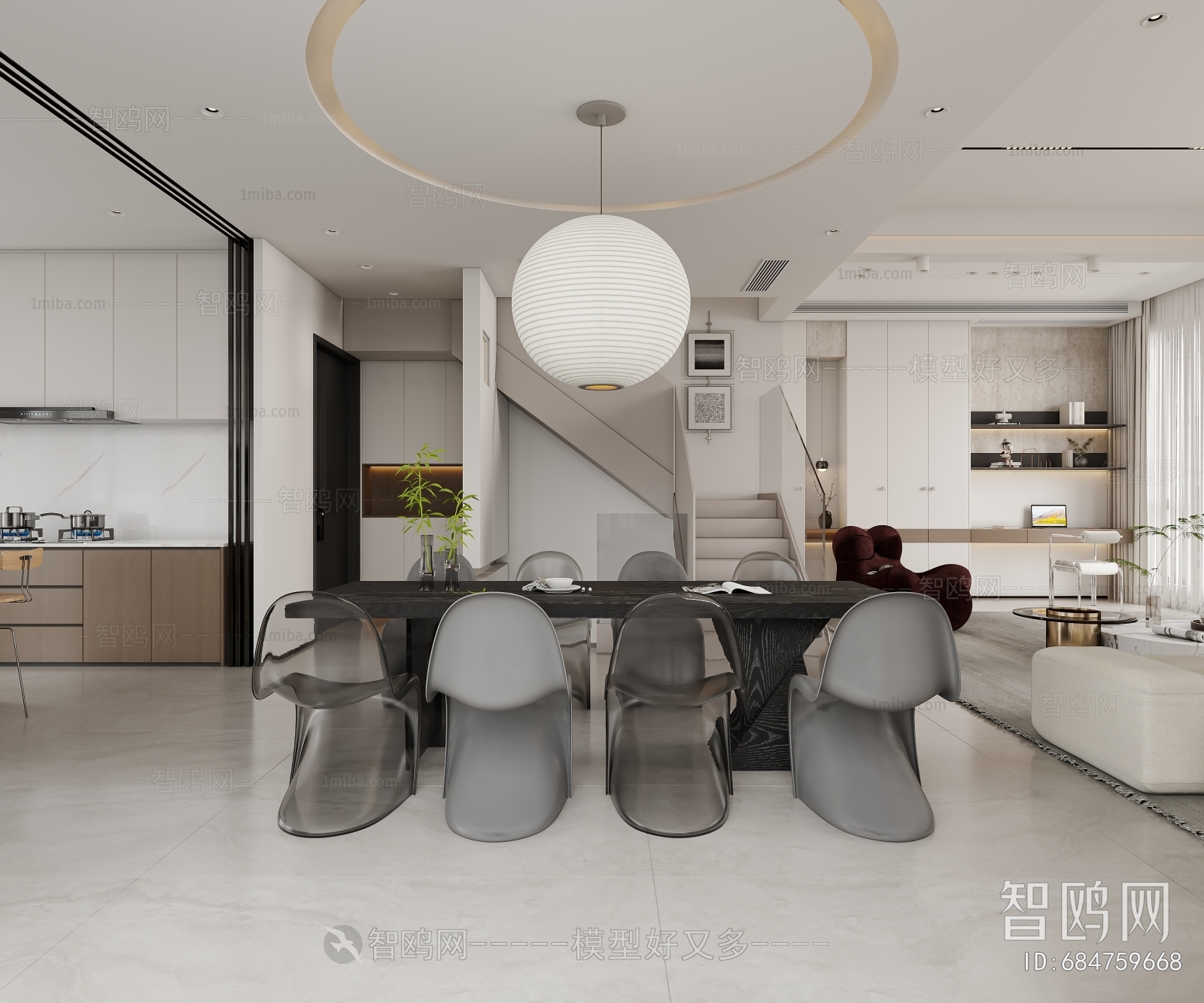 Modern The Kitchen