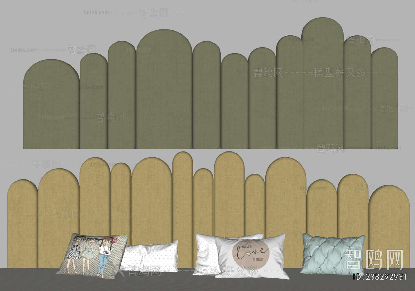 Modern Bedhead Back Rest