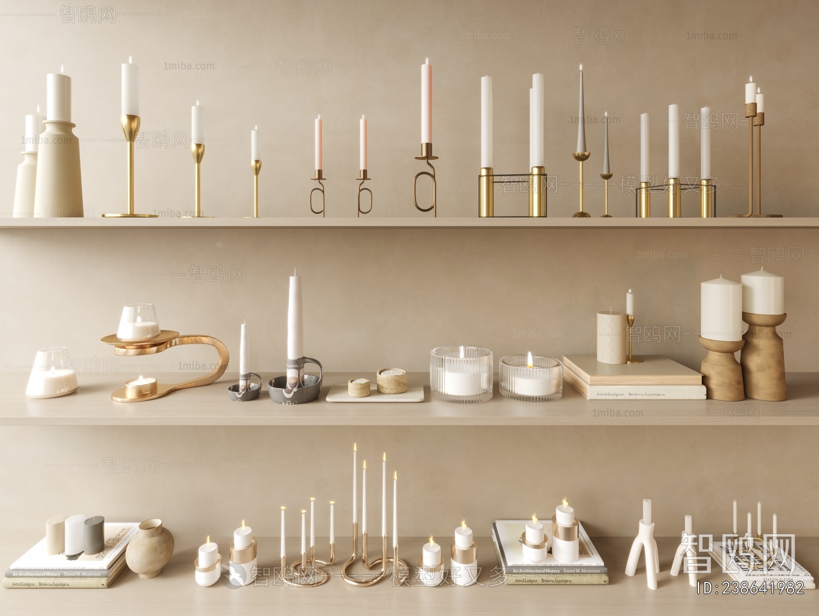 Modern Candles/Candlesticks