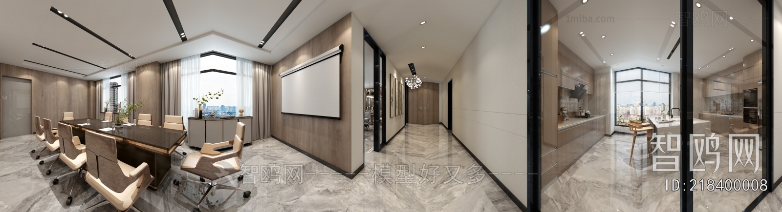 New Chinese Style A Living Room