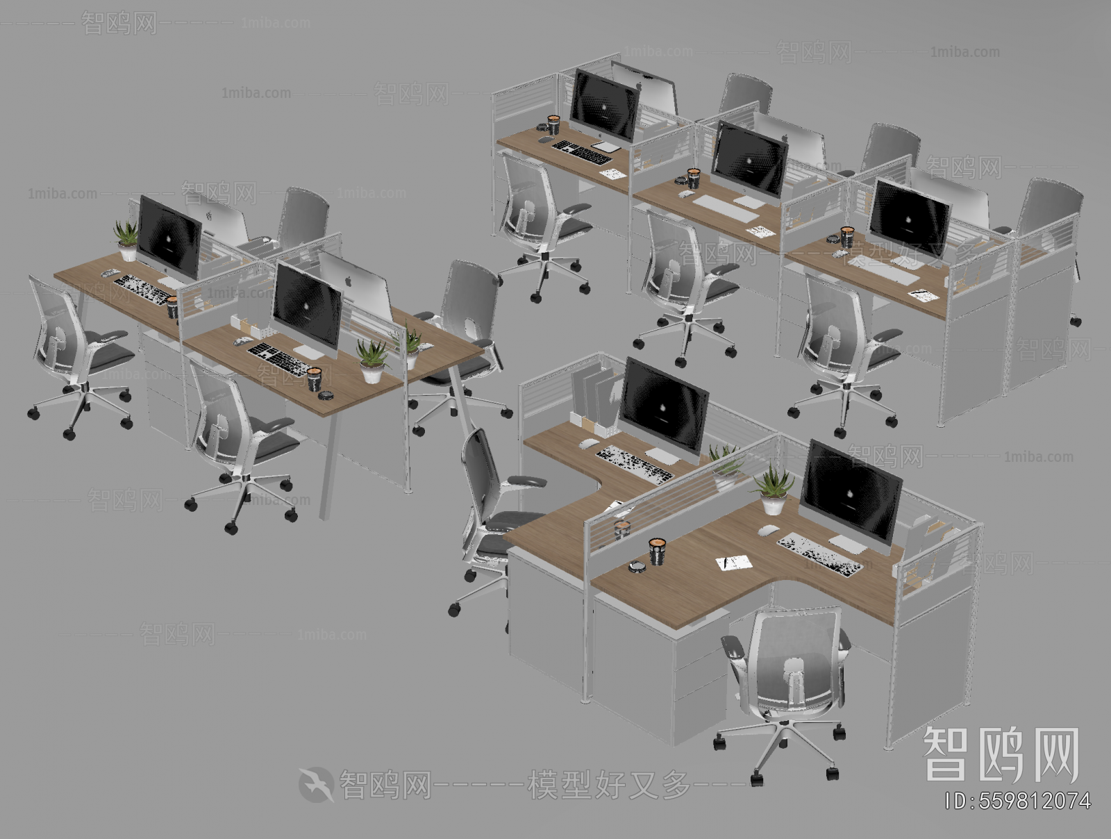Modern Office Desk And Chair