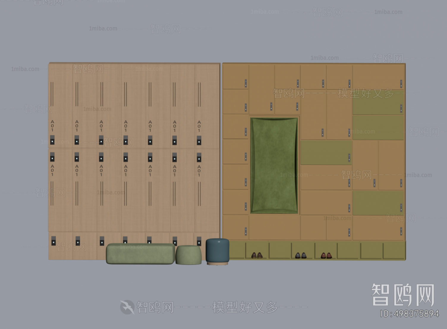 Modern Public Cabinet/lock Cabinet