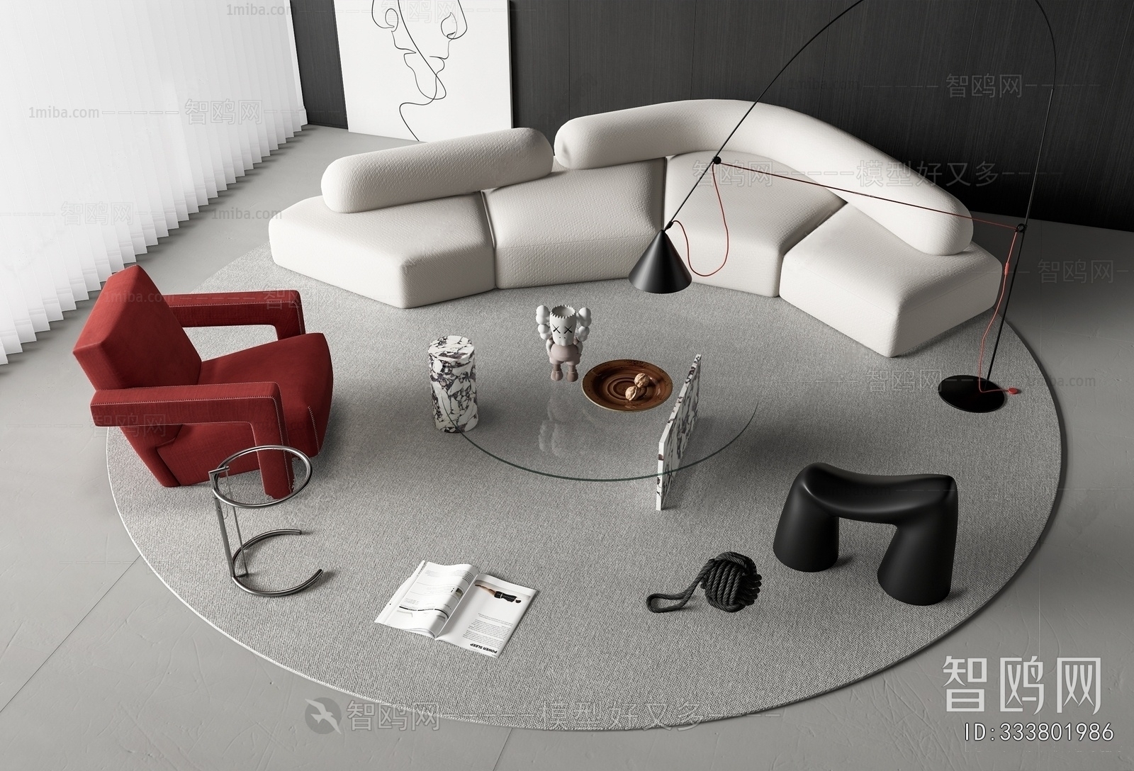 Modern Sofa Combination