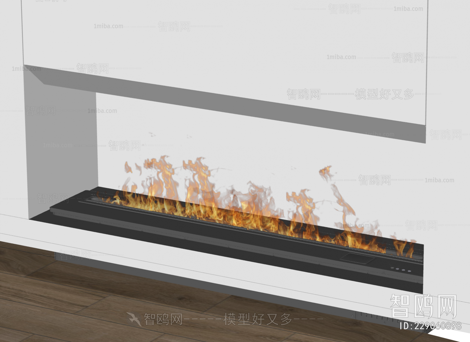 Modern Electronic Fireplace