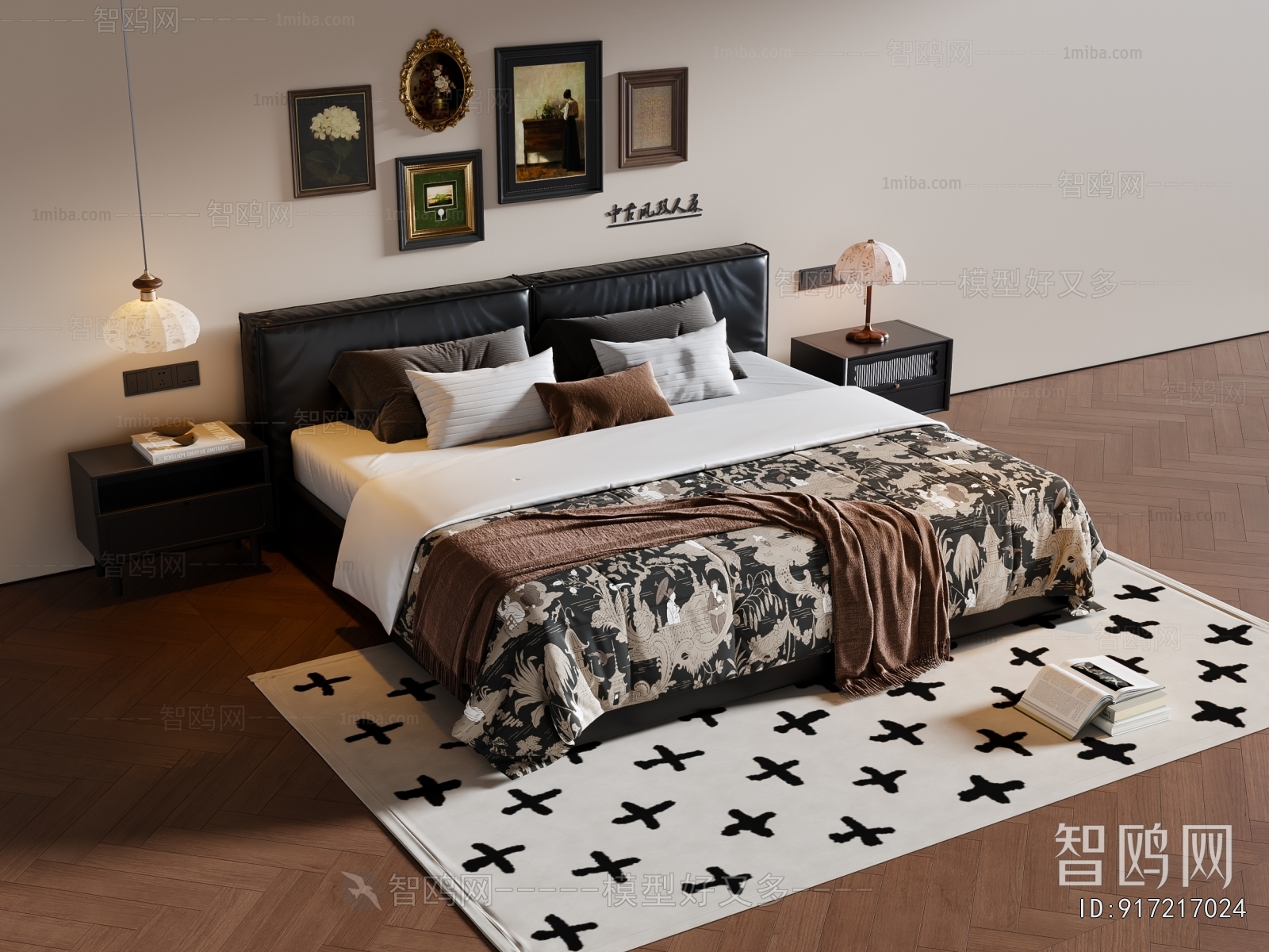 French Style Double Bed