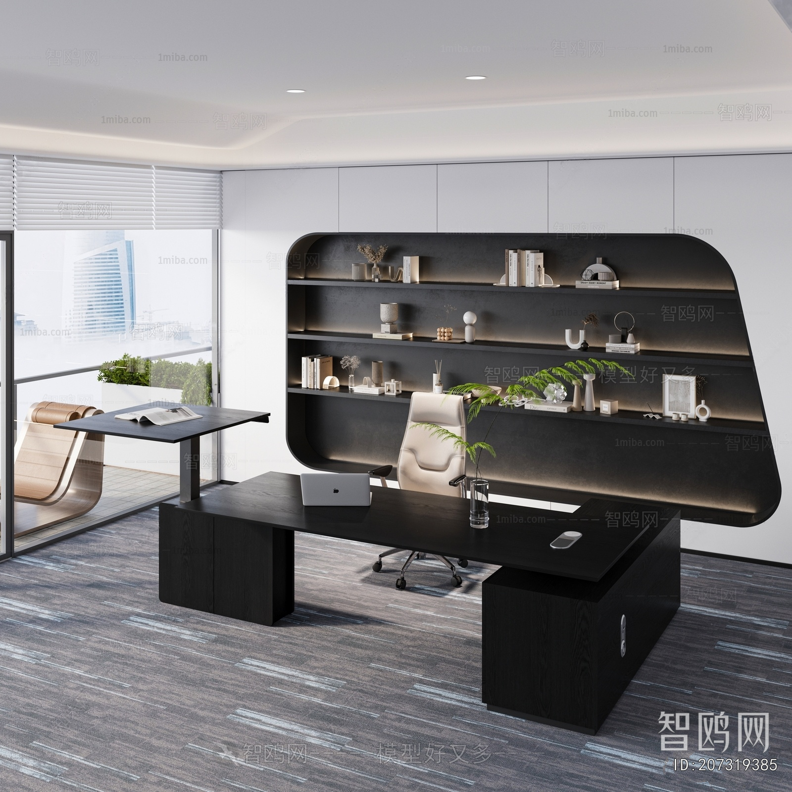 Modern Manager's Office