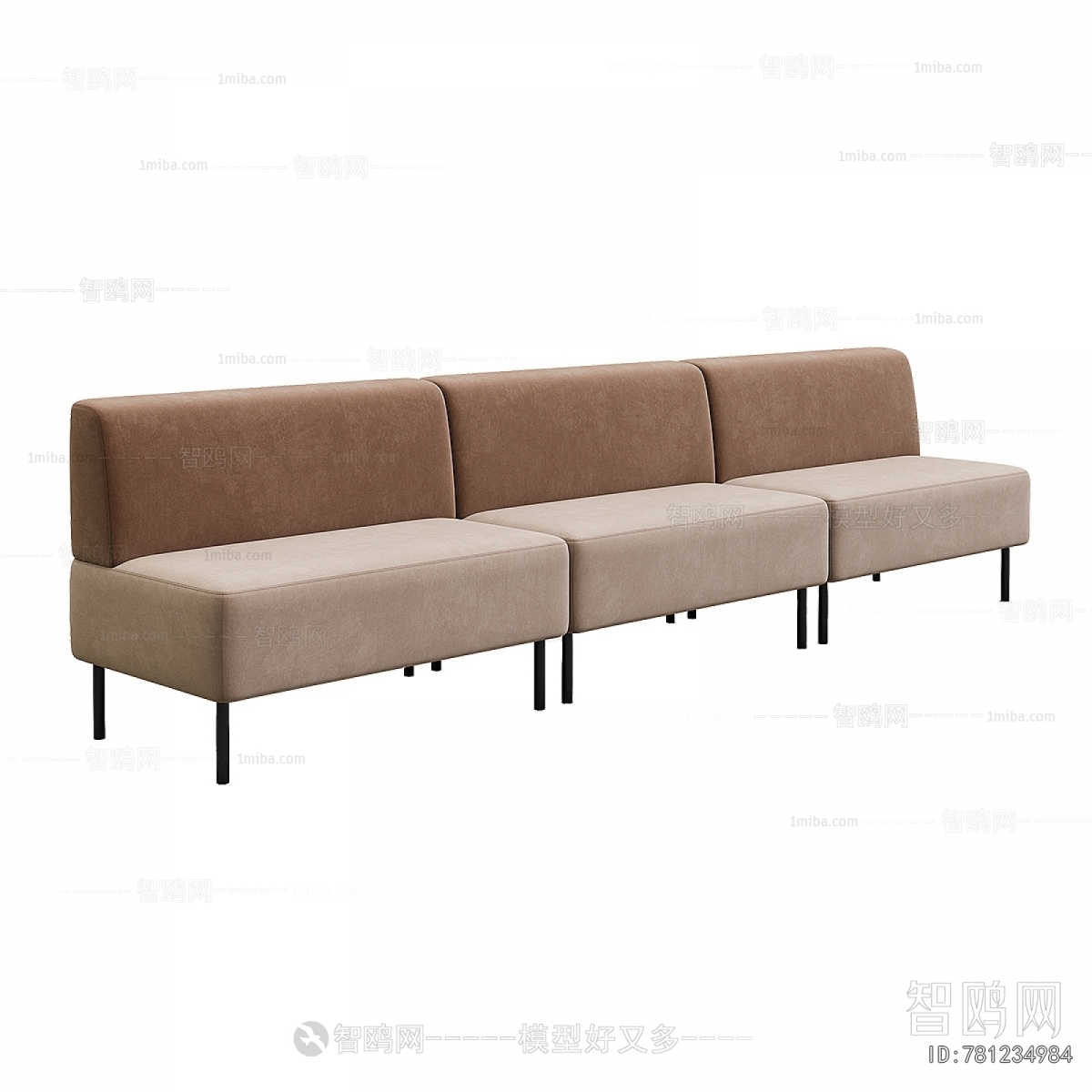 Modern Three-seat Sofa