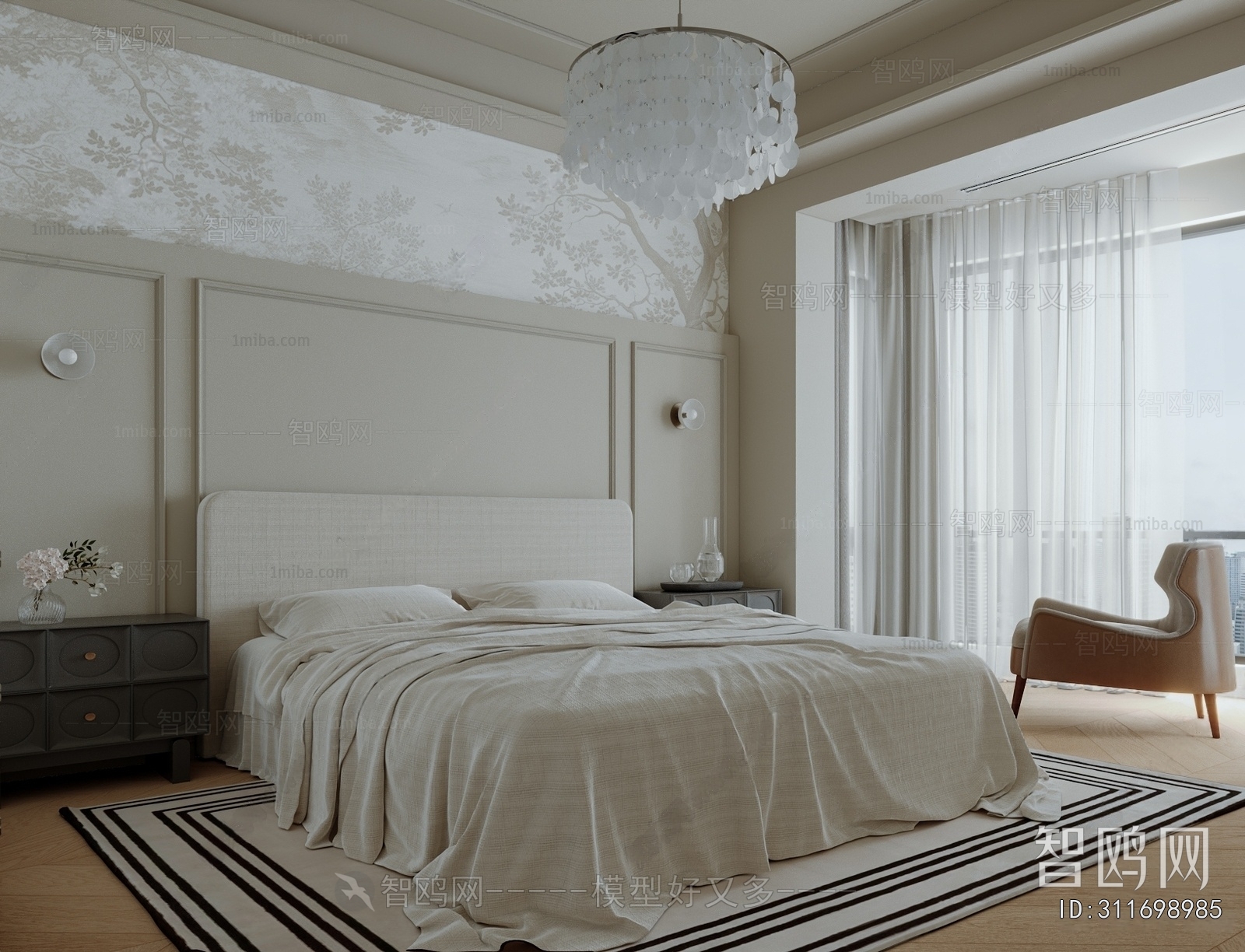 French Style Bedroom