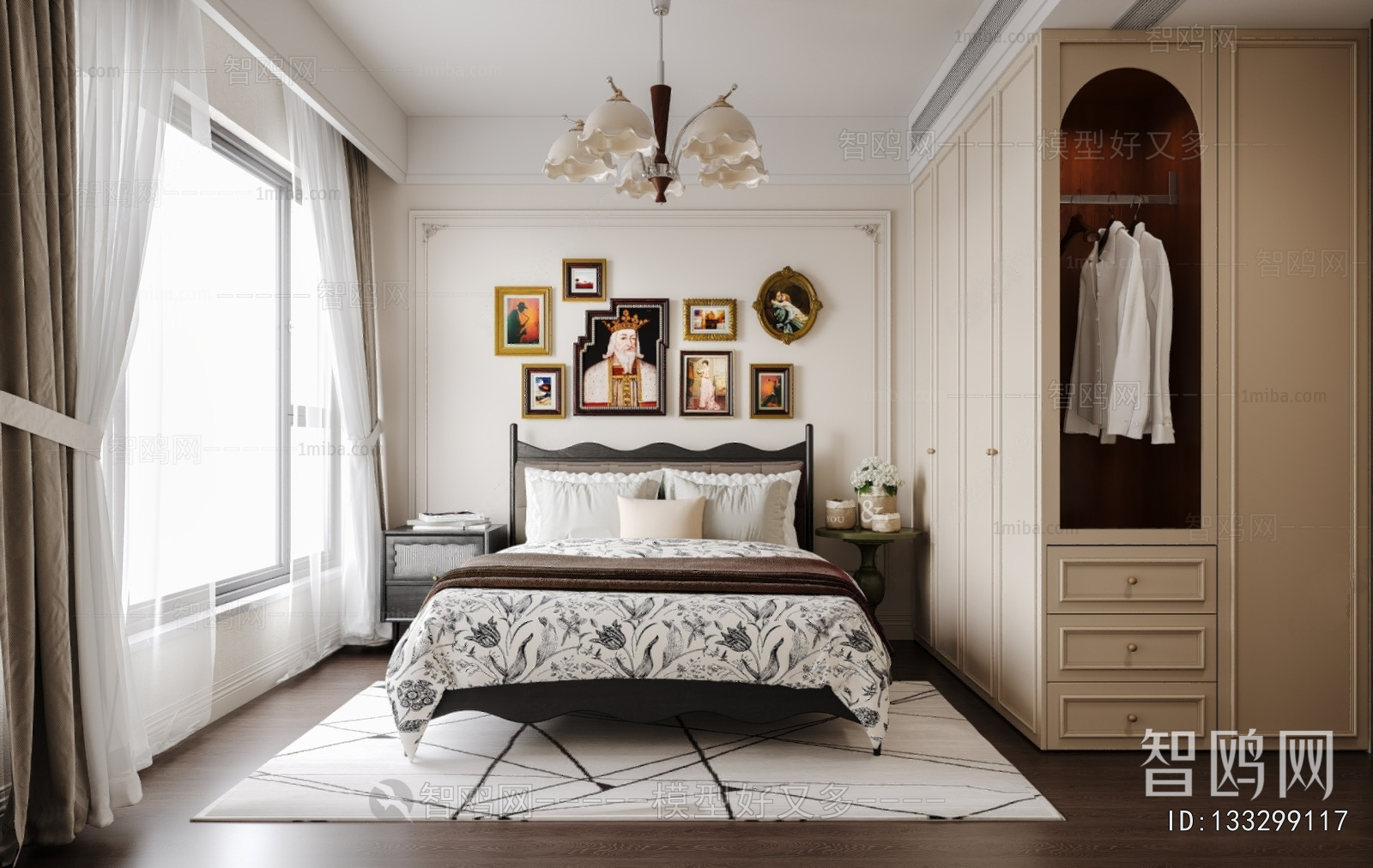 French Style Bedroom