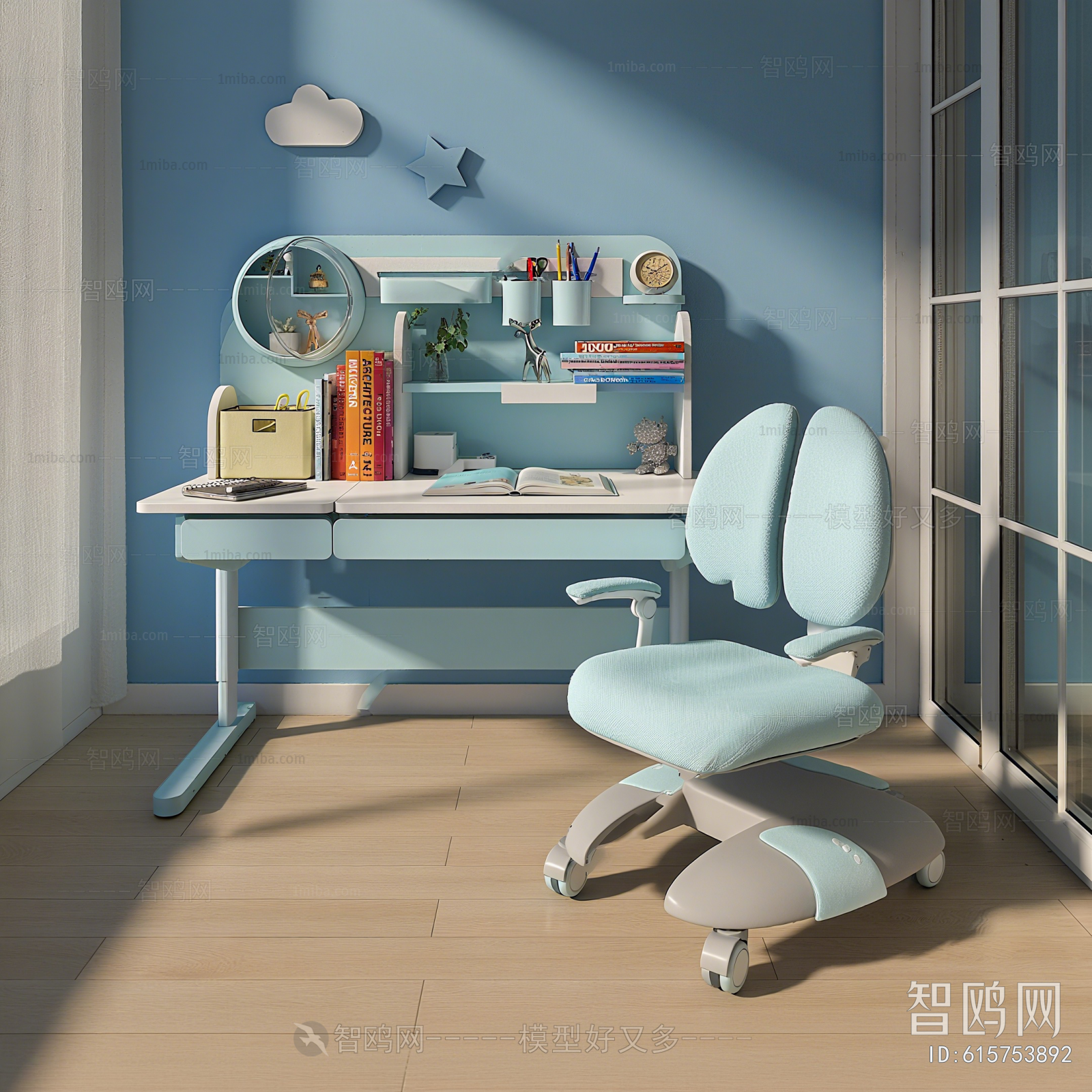 Modern Computer Desk And Chair