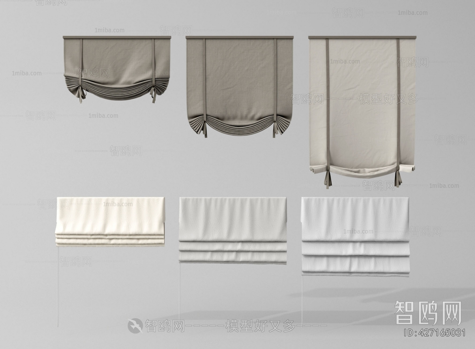 Modern Roman Curtain
