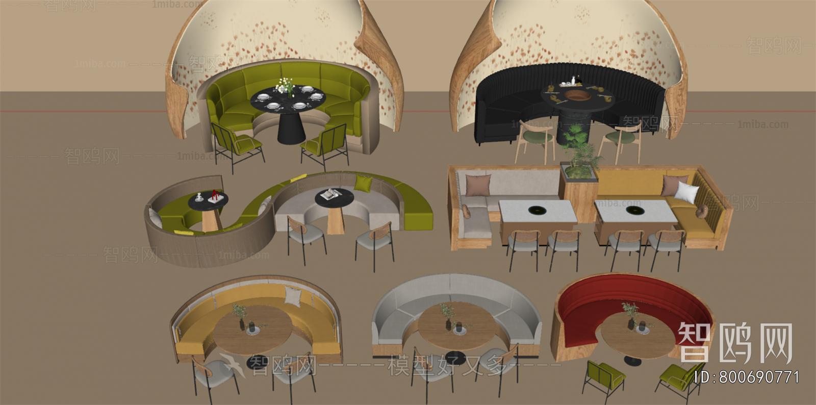 Modern Card Seat Sofa