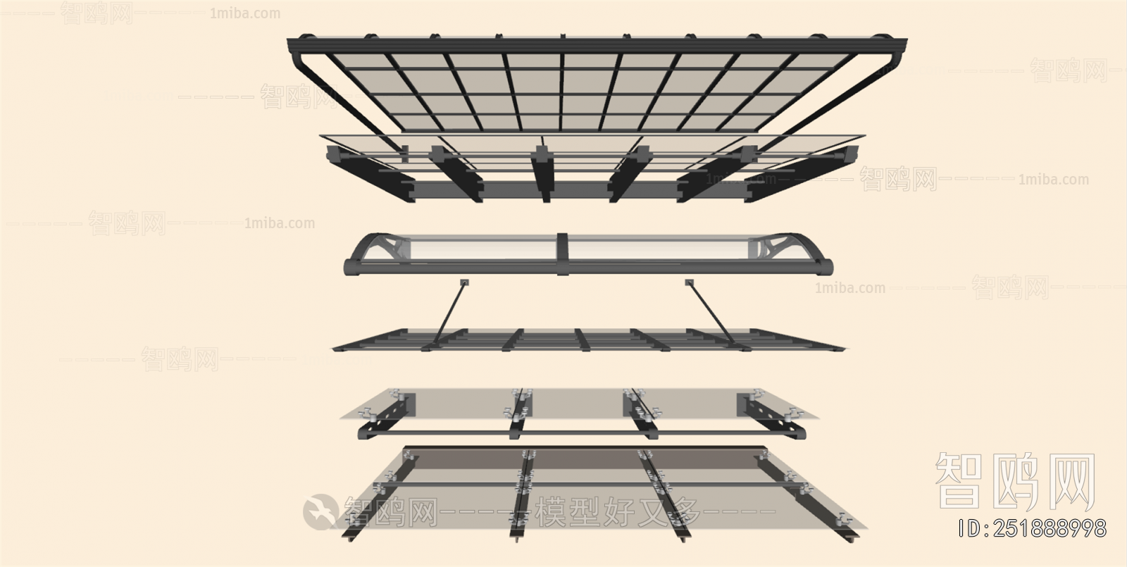 Modern Sunshade/Canopy/Tensioning Film