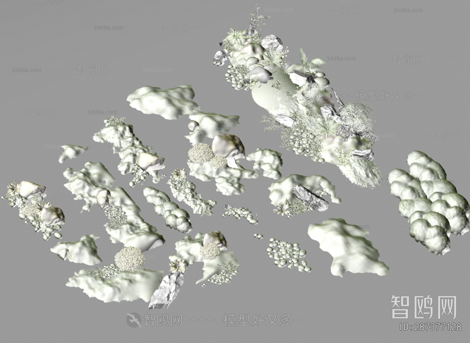 Modern Park Landscape