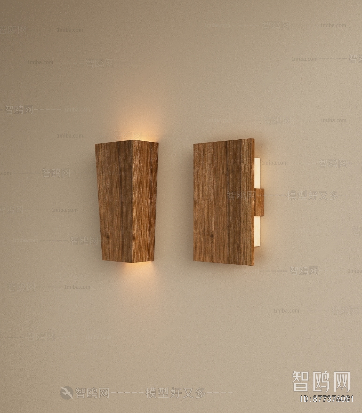 Wabi-sabi Style Wall Lamp