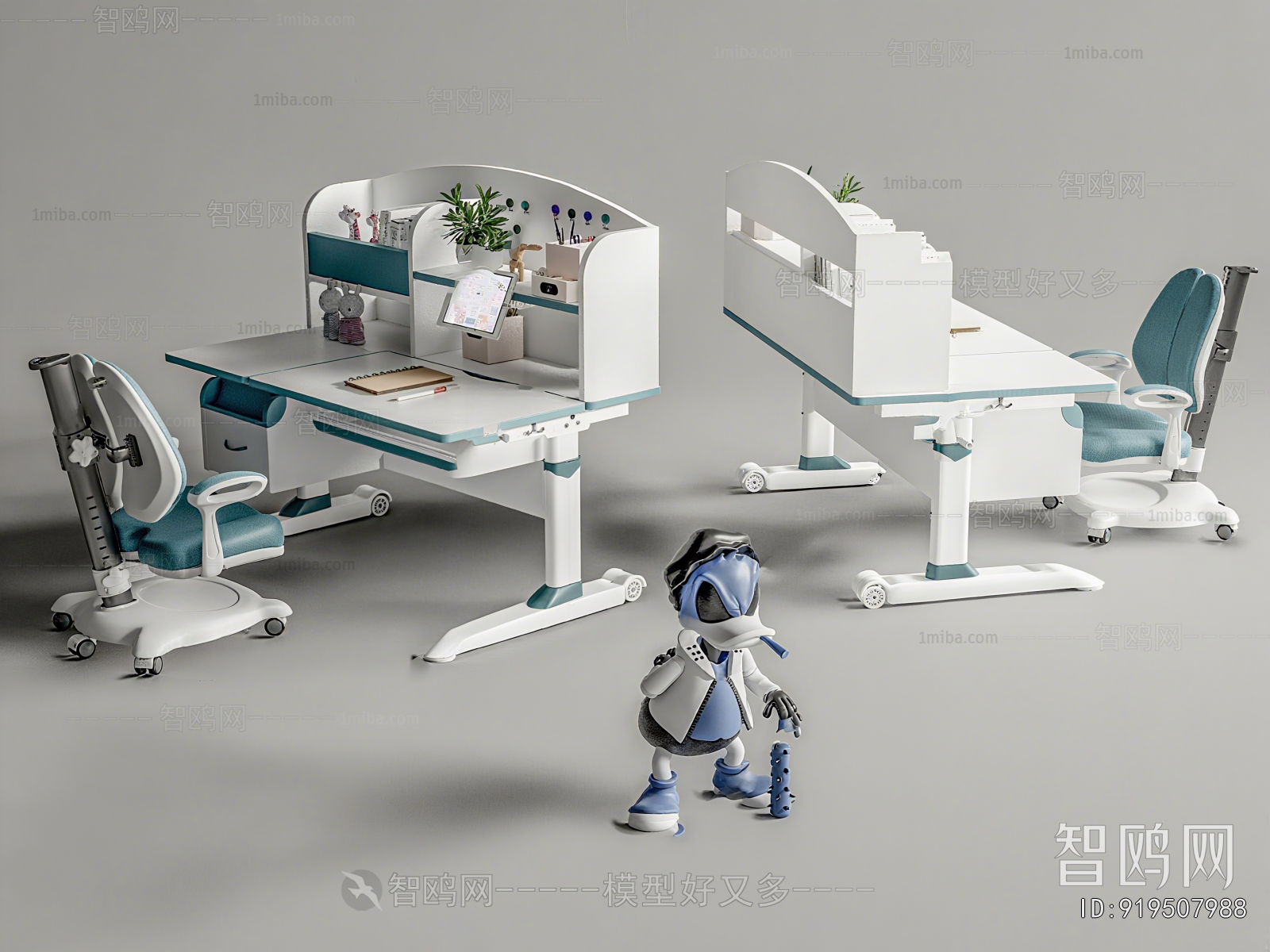 Modern Computer Desk And Chair