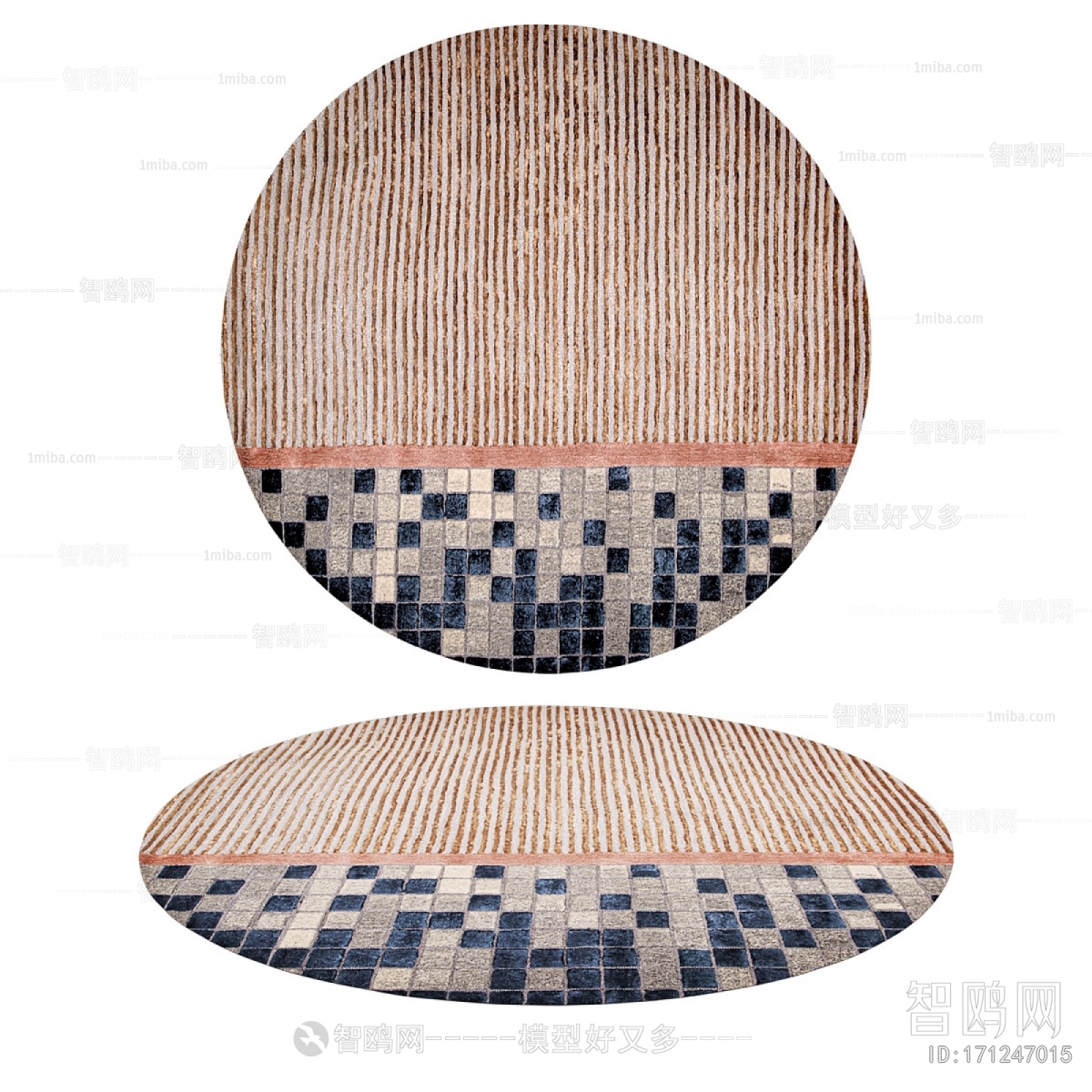 Modern Circular Carpet