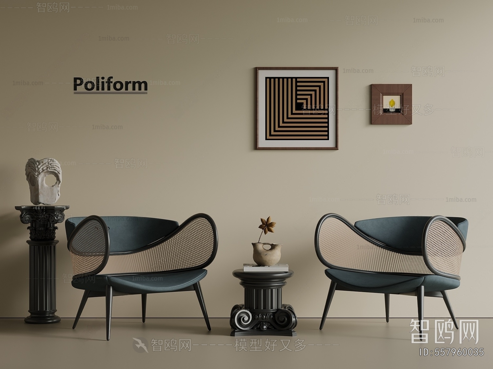 French Style Lounge Chair