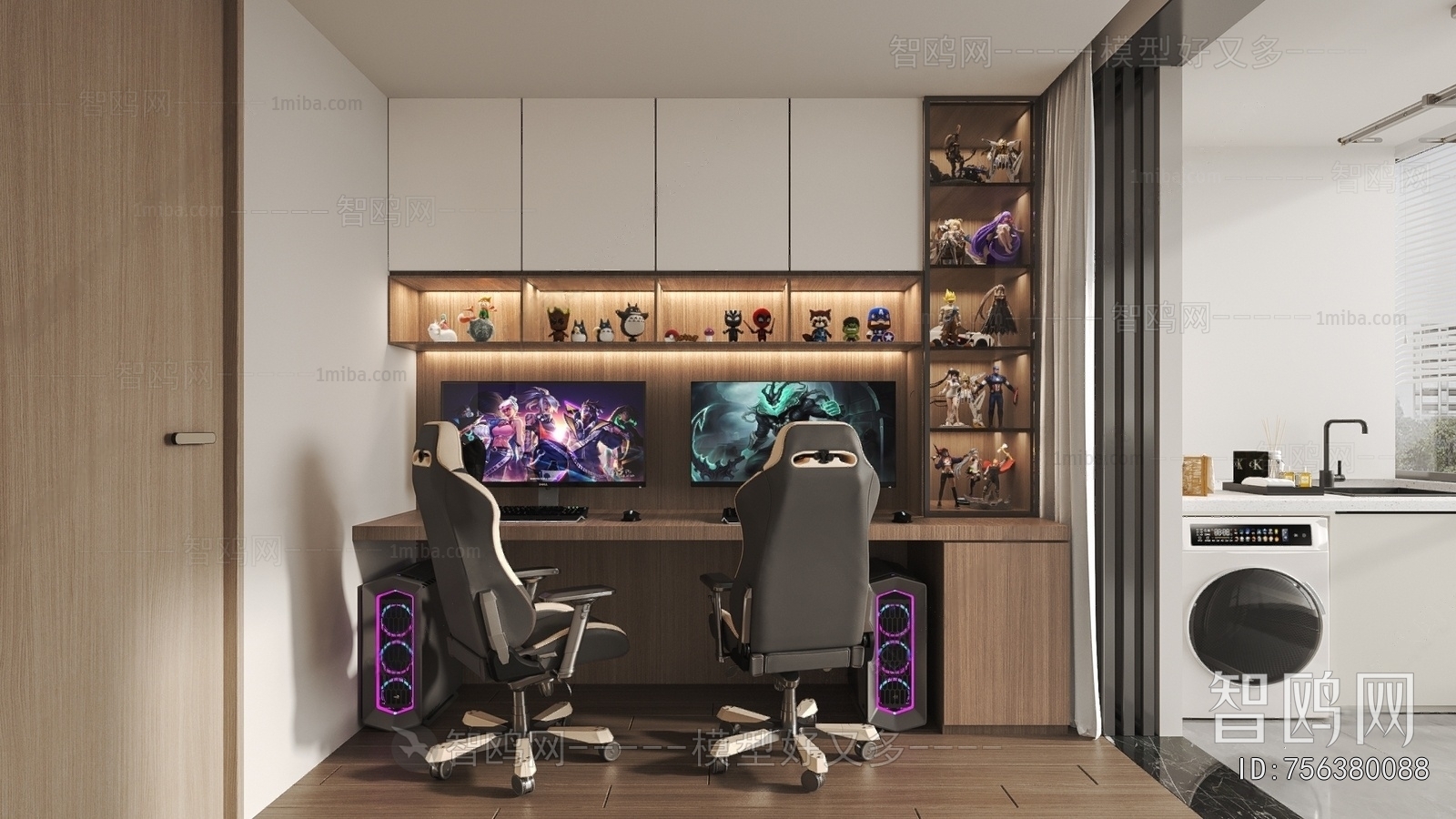 Modern E-sports Room
