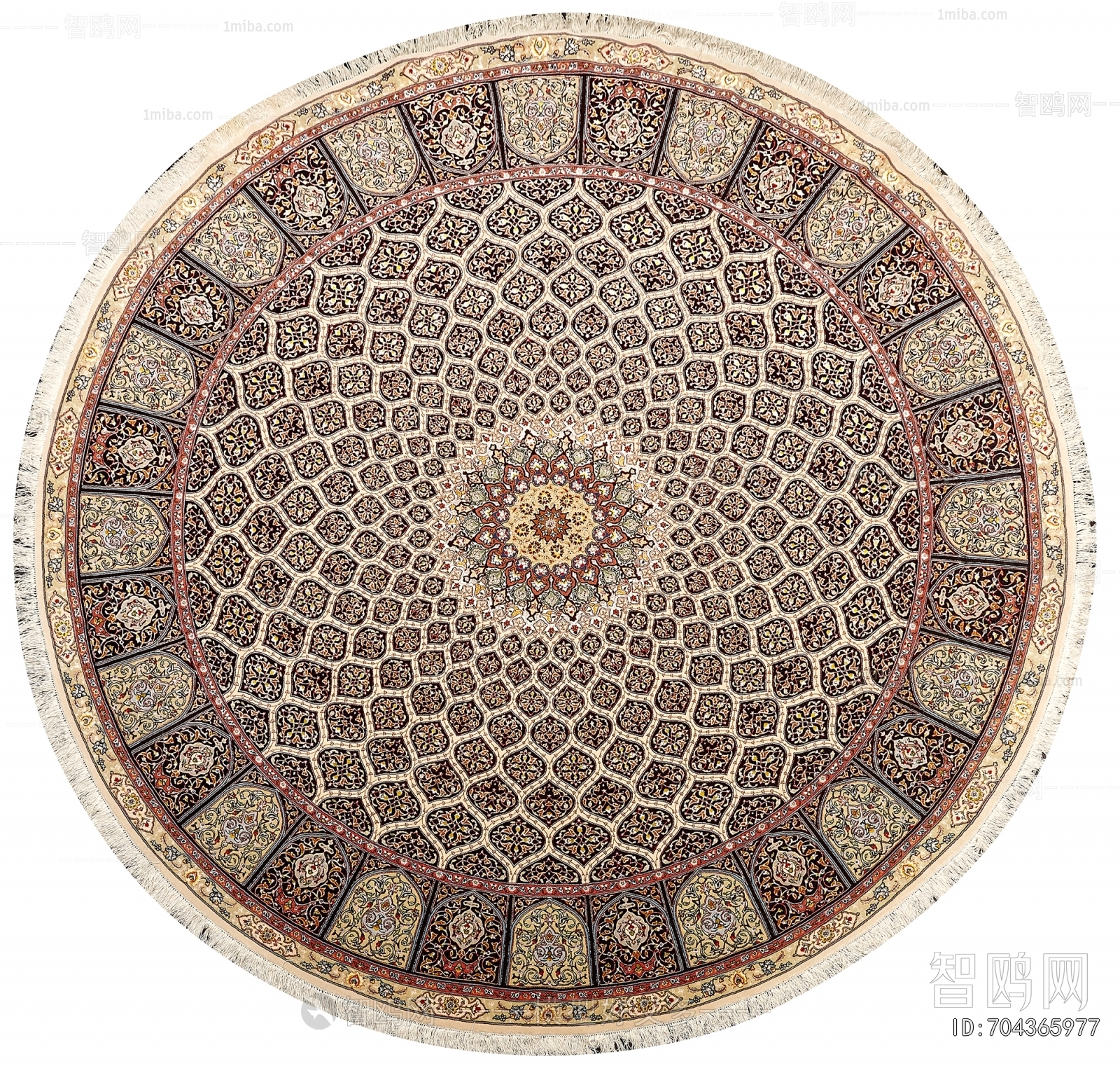 European Style Circular Carpet