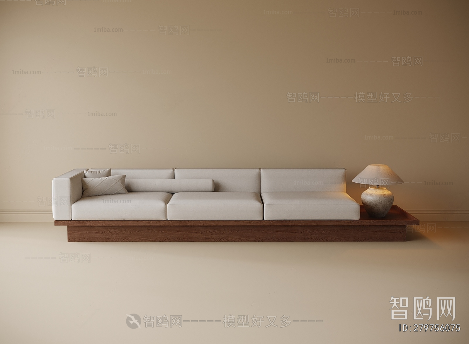 Modern Three-seat Sofa