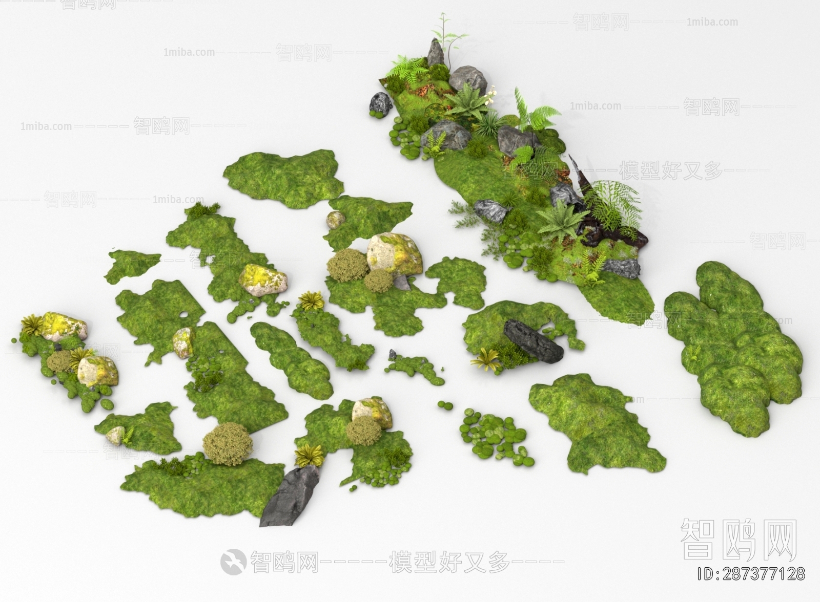 Modern Park Landscape