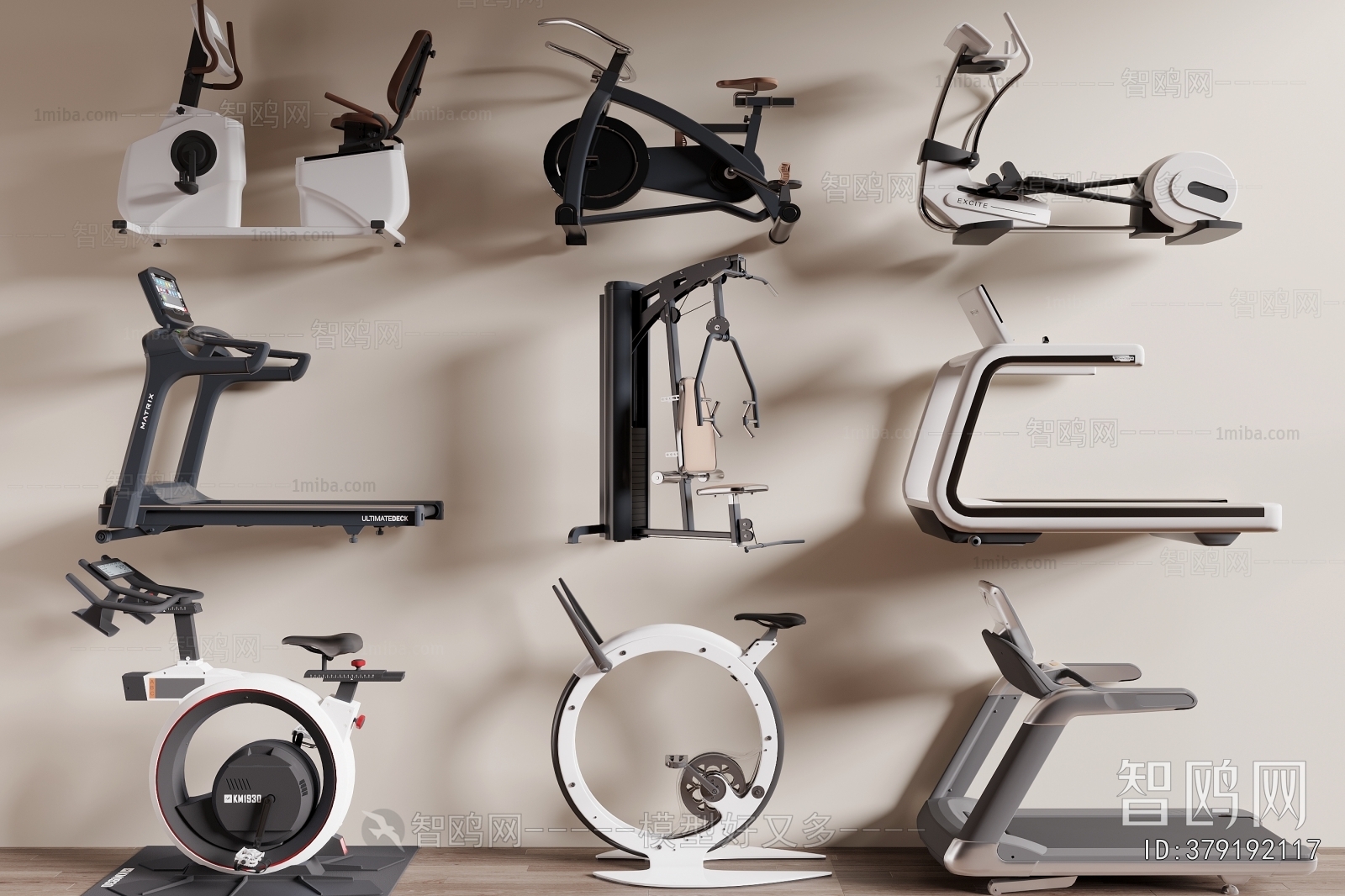 Modern Fitness Equipment