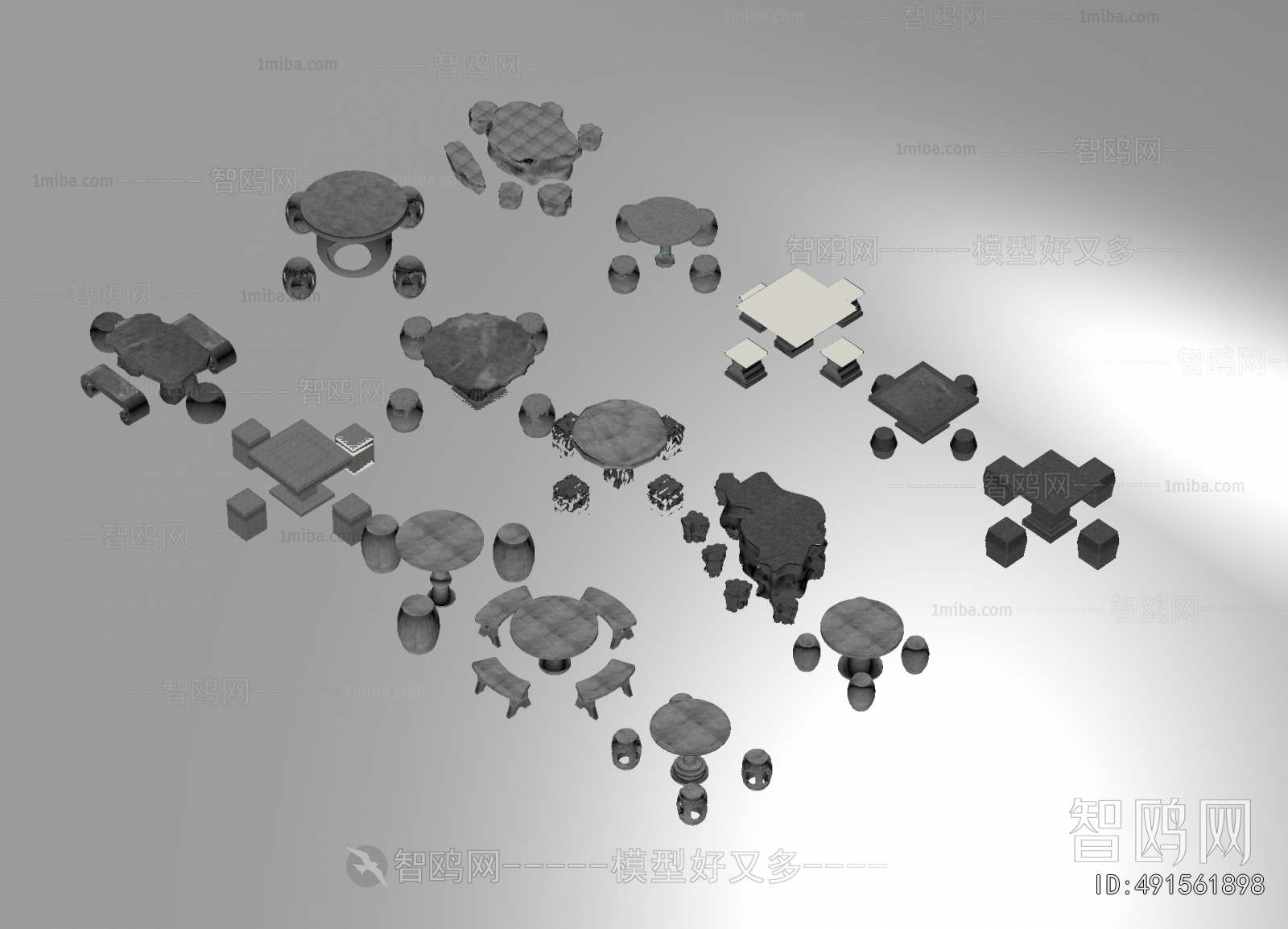 New Chinese Style Outdoor Tables And Chairs